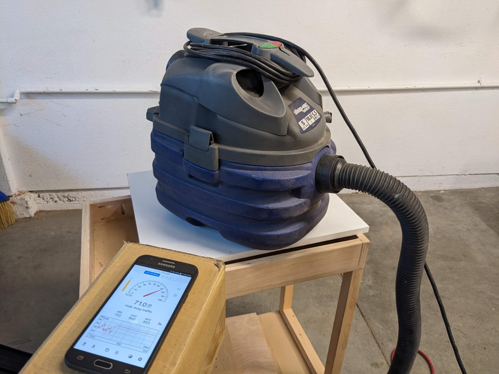 WEN Woodworking Dust Collector, 7.4-Amp Induction Motor with 15-Gallon Bag, Mobile Base, and Optional Wall Mount (DC3474) customer photo 2