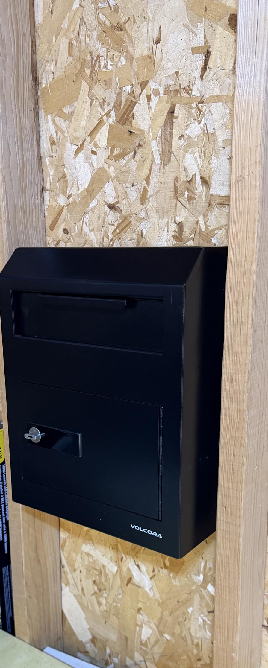 Volcora Key Drop Box with Lock, Drop Slot Depository Safe Box Digital Keypad, Money Drop Safe for Business, Electronic Programmable Lock with Key customer photo 1