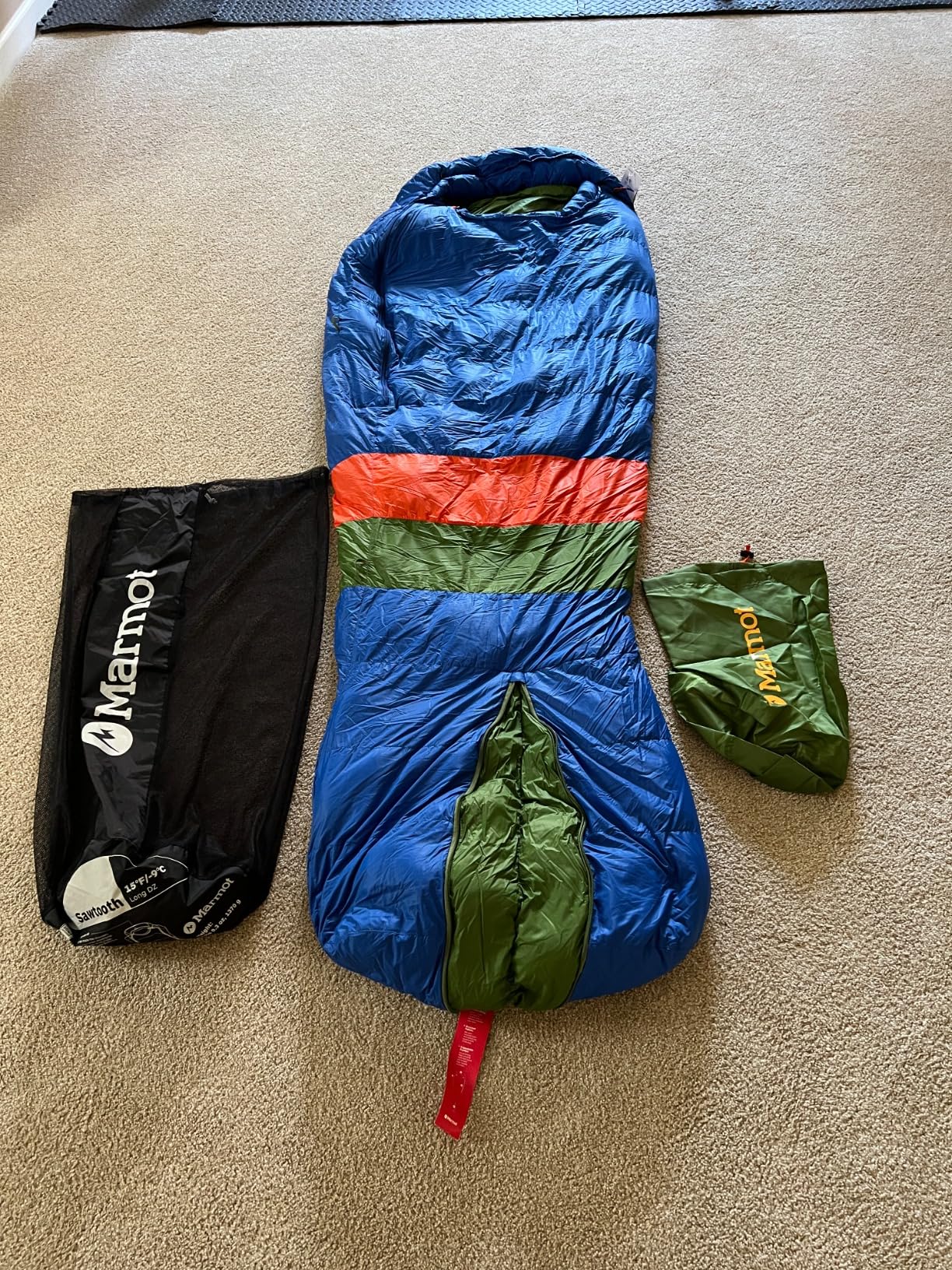Marmot Mens Sawtooth Sleeping Bag customer photo 1