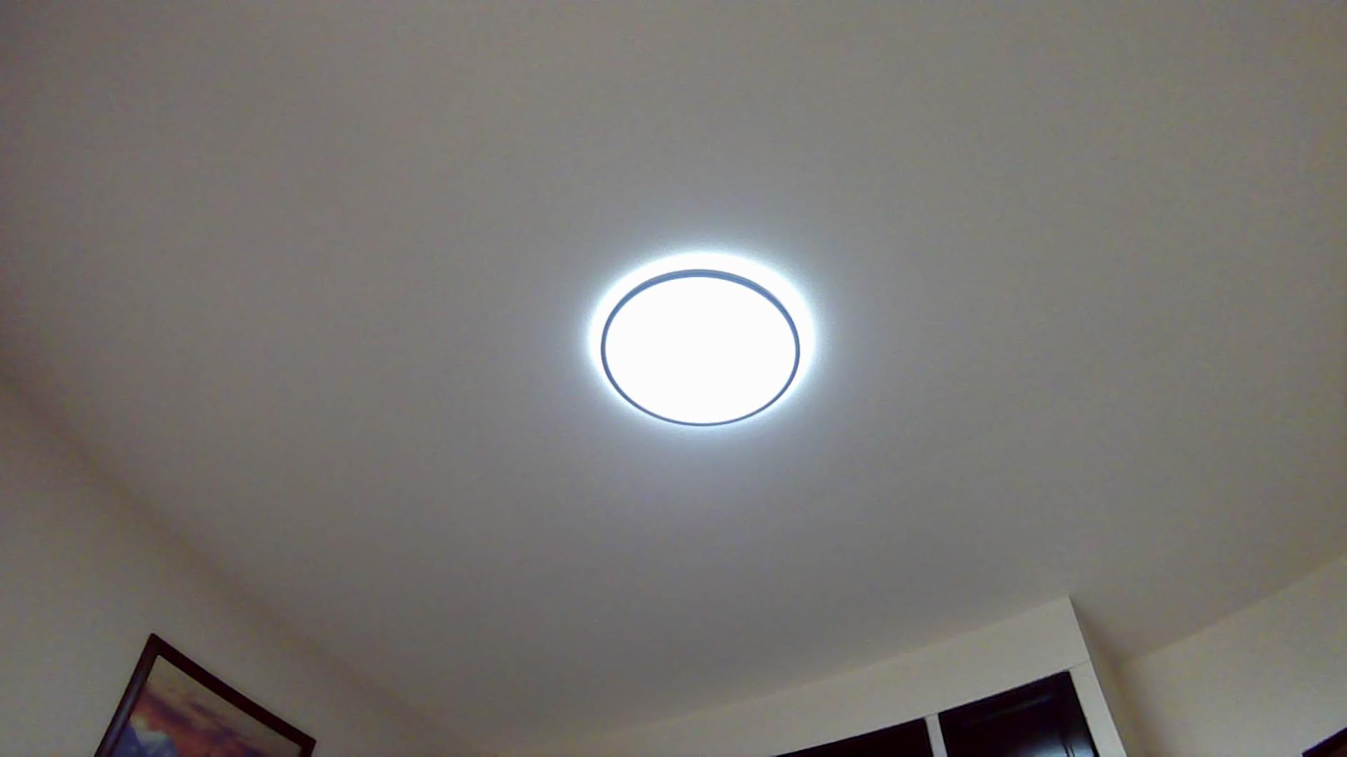 LED Flush Mount Ceiling Light Fixture with Remote Control, 15.4 Inch 3000K-6500K Dimmable Round Low Profile Ceiling Lamp for Living Room Bedroom Kitchen customer photo 2