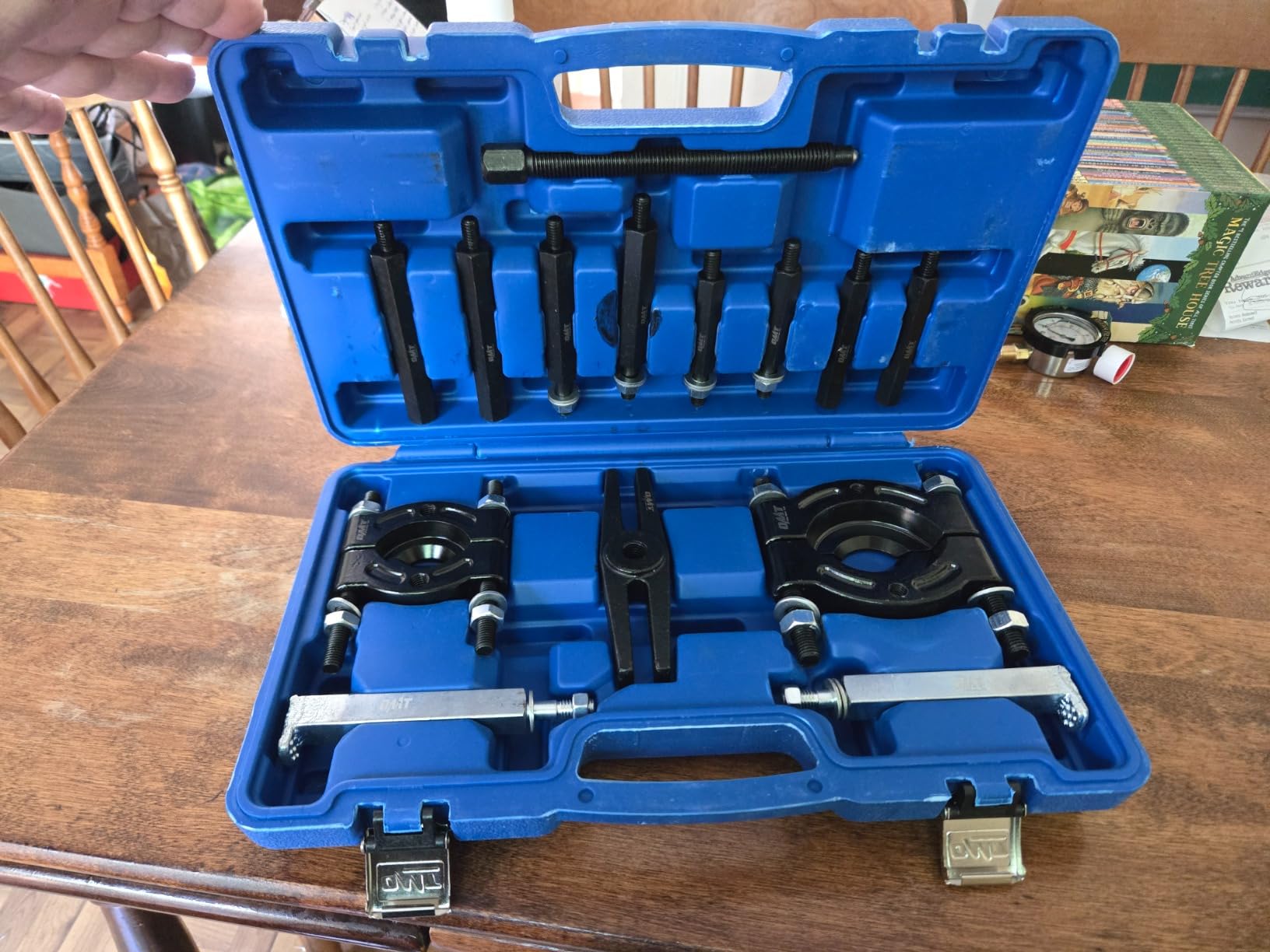 Orion Motor Tech OMT Bearing Puller Set, Bearing Splitter Tool Kit | Pinion Wheel Bearing Removal Kit with 2