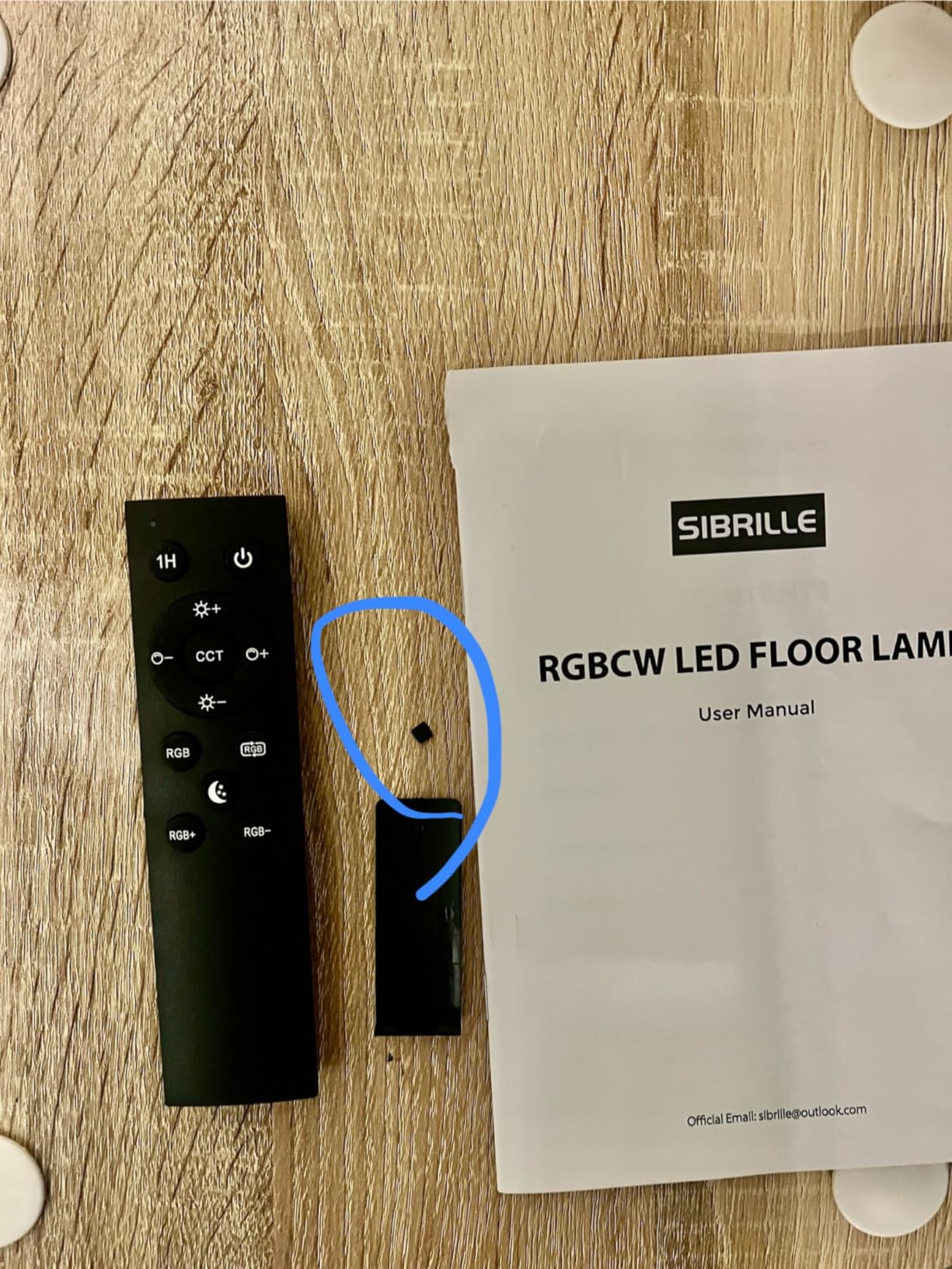 LED Floor Lamp - Rotatable Standing Lamp with Touch & Remote Control, 3000-6000K, 22W Modern Floor Reading Light, Dimmable Corner Uplighter for Living Room Bedroom Office, Black customer photo 1