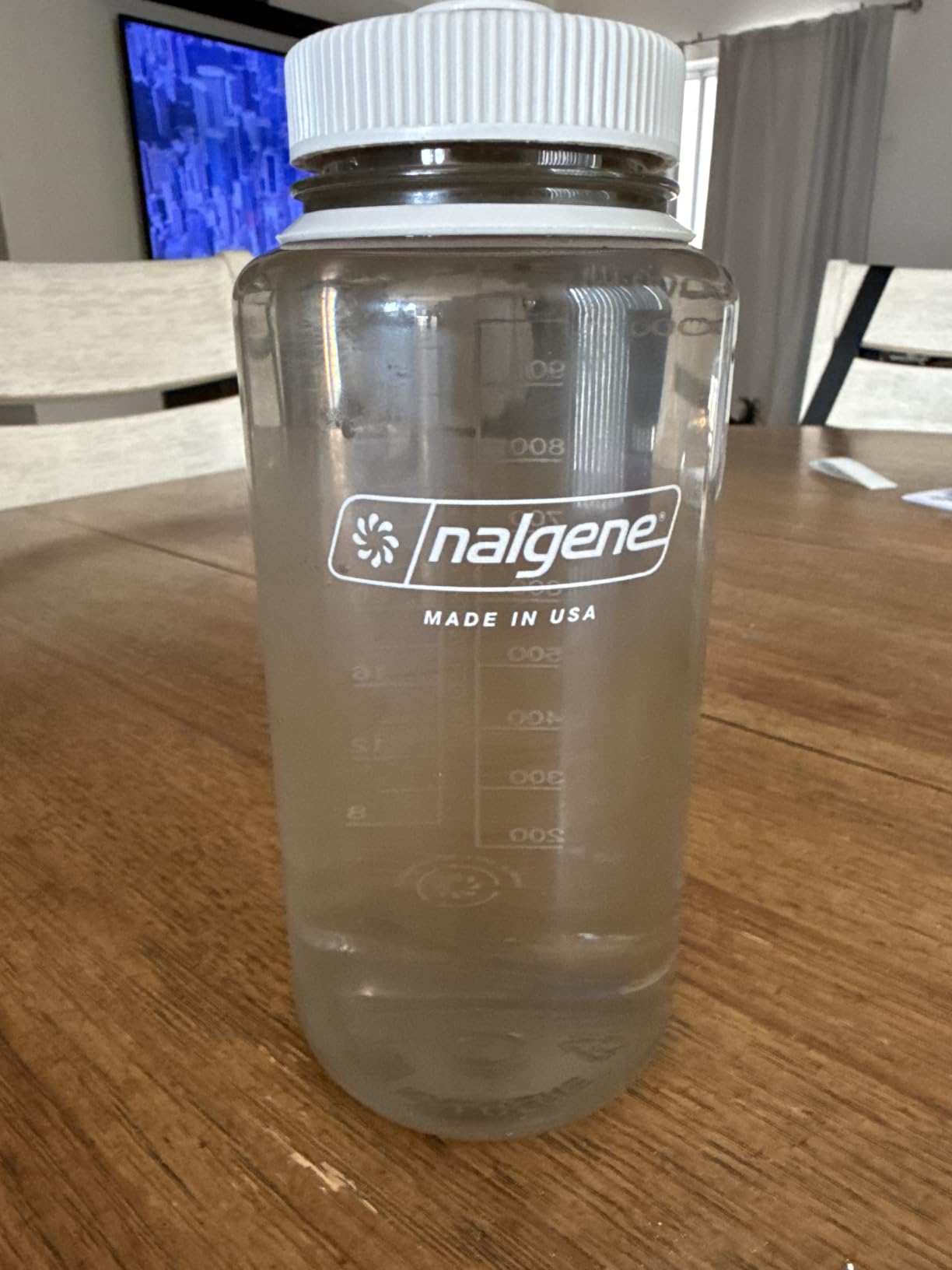 Nalgene 32 oz Wide Mouth Water Bottle | BPA-Free, Durable & Leak Proof, Lightweight Bottle for Hiking & Gym, Work & Travel customer photo 2