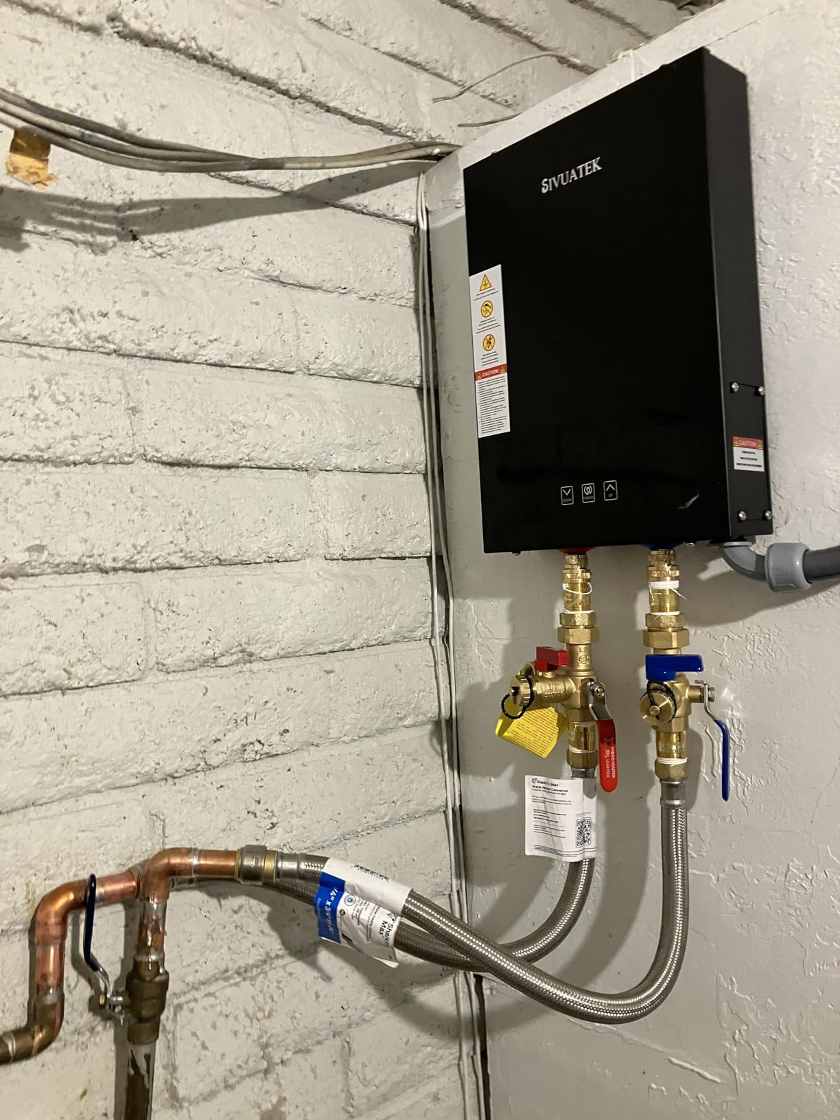 18kW Tankless Water Heater Electric 240V, Self-Modulating | ETL Certified, 3s Instant Heating, On-Demand Instant Hot Water, Compact, Whole-House Supply, Easy Install customer photo 2
