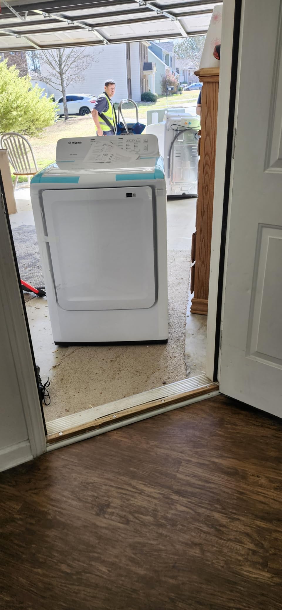 Samsung WA40A3005WPR White Top Load HE Washer/Dryer Pair customer photo 1