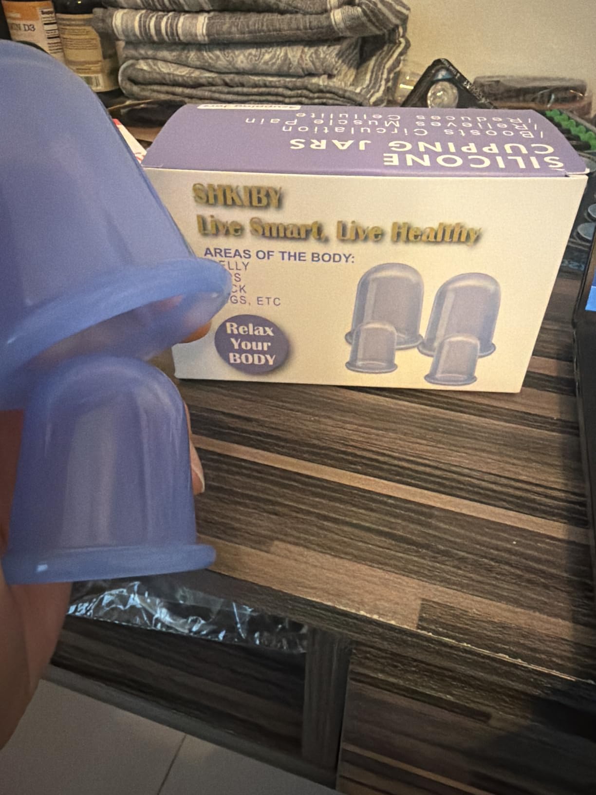 Silicone Cupping Therapy Sets, Anti Cellulite Cup Massager - Vacuum Suction Cup for Cellulite Treatment - Amazing Cellulite Remover customer photo 1