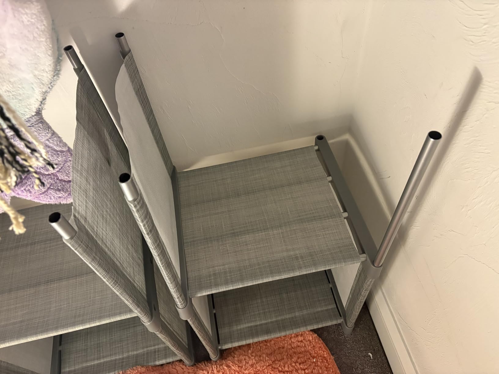 Cube Storage Organizer with Storage Bins Included - The Perfect Closet Organizers and Storage Solution. Includes 9 Storage Cubes, Great For Toy Storage, Closet Storage, Clothes Storage (Grey) customer photo 1