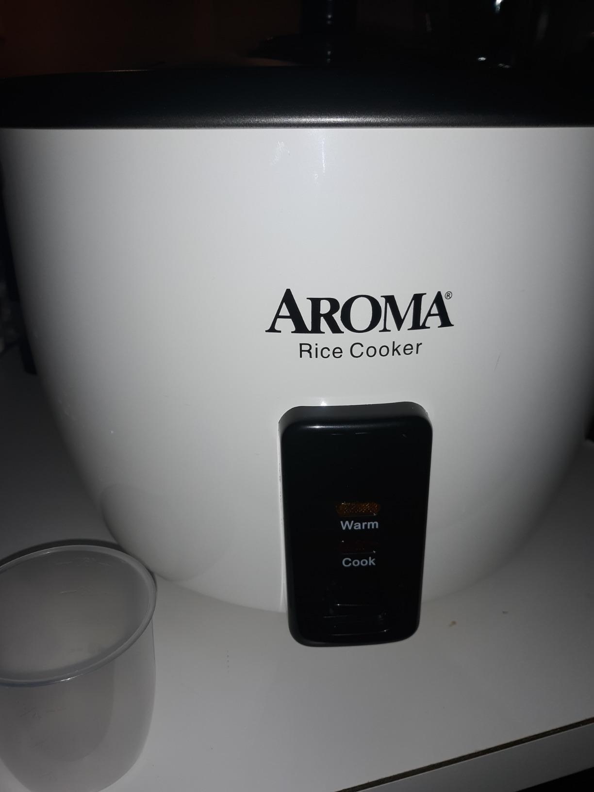 Aroma Housewares Commercial 60-Cup (Cooked) / 14Qt. Rice & Grain Cooker (ARC-1430E), White customer photo 2