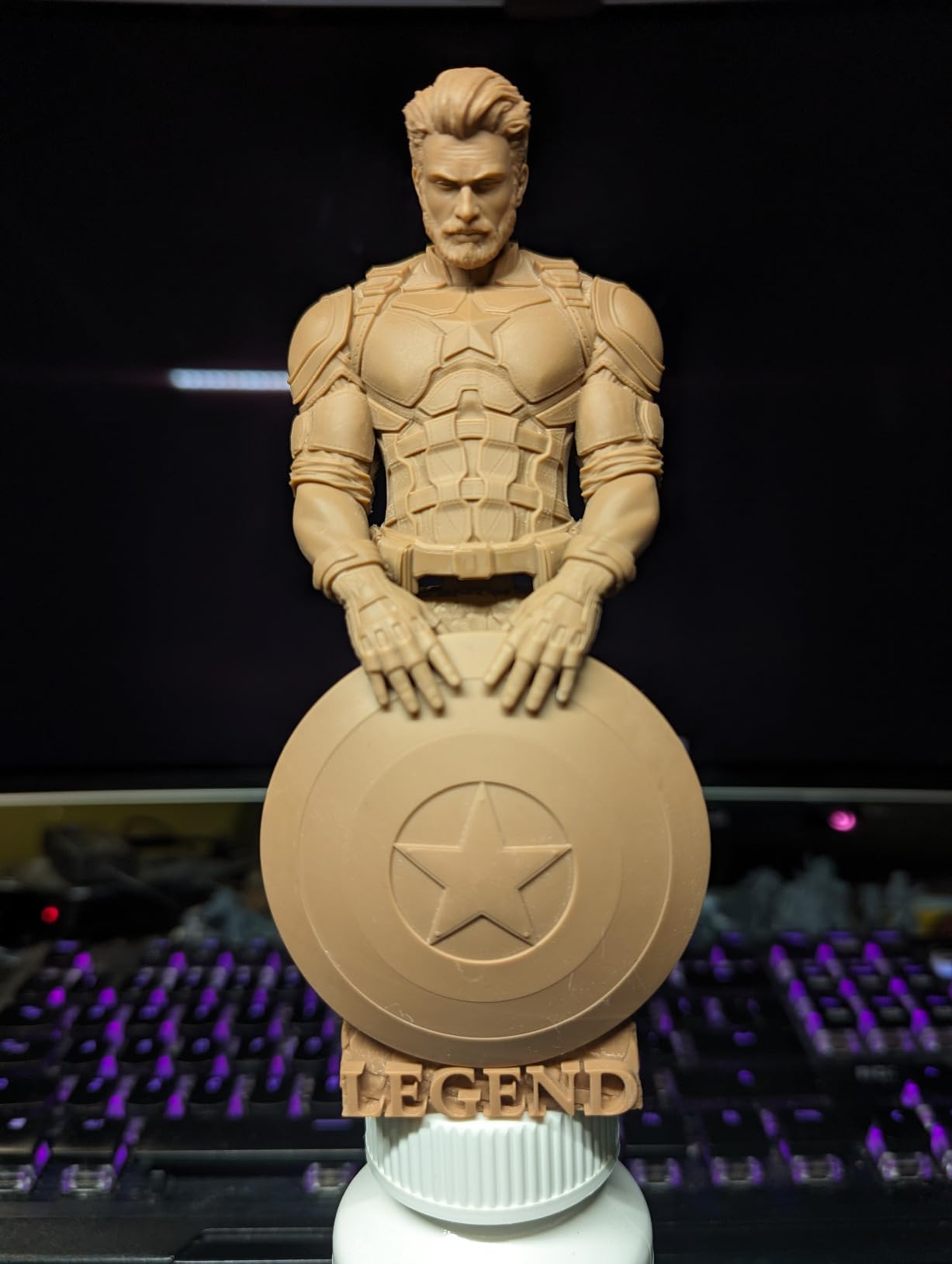 phrozen 3D Printer Rapid Resin [Aqua Red-Clay 8K], 405nm LCD UV-Curing Standard Photopolymer Resin for Highly Detailed Models, Low Odor Not Smelly Non-Brittle, Works Best with 8K 3D LCD Printer (1KG) customer photo 2