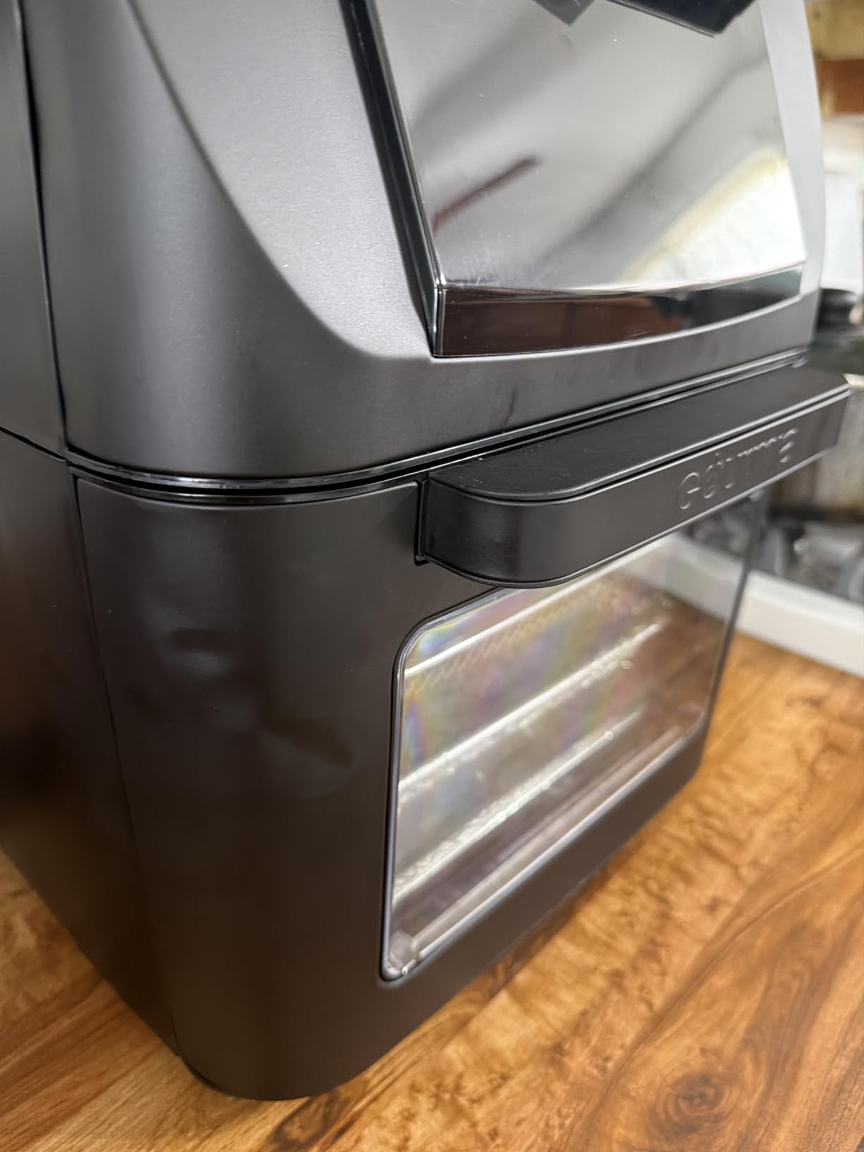 Gourmia Air Fryer - 14 Qt All-in-One Rotisserie Oven with Digital Display, 12 Presets, Roast, Bake, Broil, Dehydrate, Dishwasher Safe Accessories, Stainless Steel customer photo 2