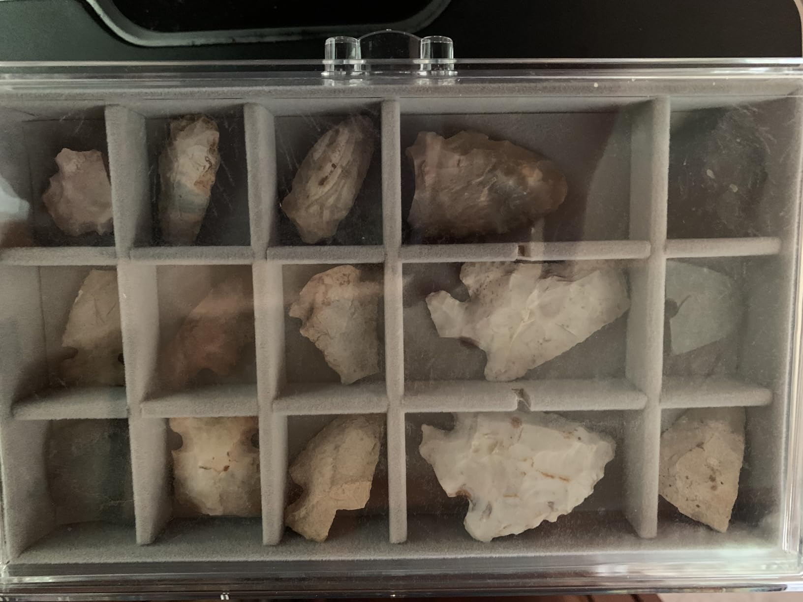 Acrylic Rock Collection Display Case Rock Collection Box for Kids Display Cases for Collectibles Crystal Display Case Holder Shadow Boxes Display Cases Display Cabinet Fossil Display Box customer photo 1