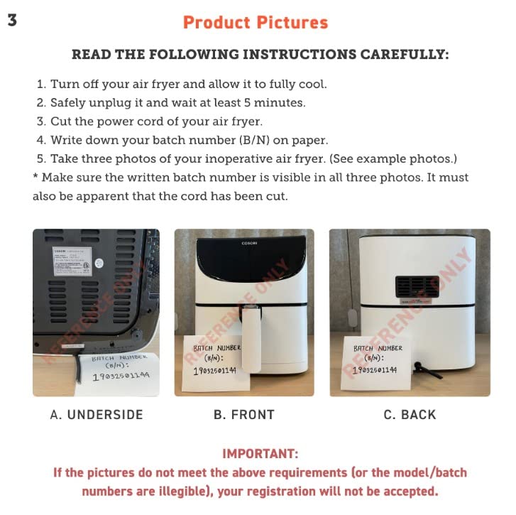 Cosori Air Fryer 5.8QT Pro Gen Smart 11-in-1 Toaster Oven, 100 Recipes Cookbook, 200+ Online Recipes, APP and Touch Screen Control, Works with Alexa & Google Assistant, Dishwasher-Safe Square Basket customer photo 2