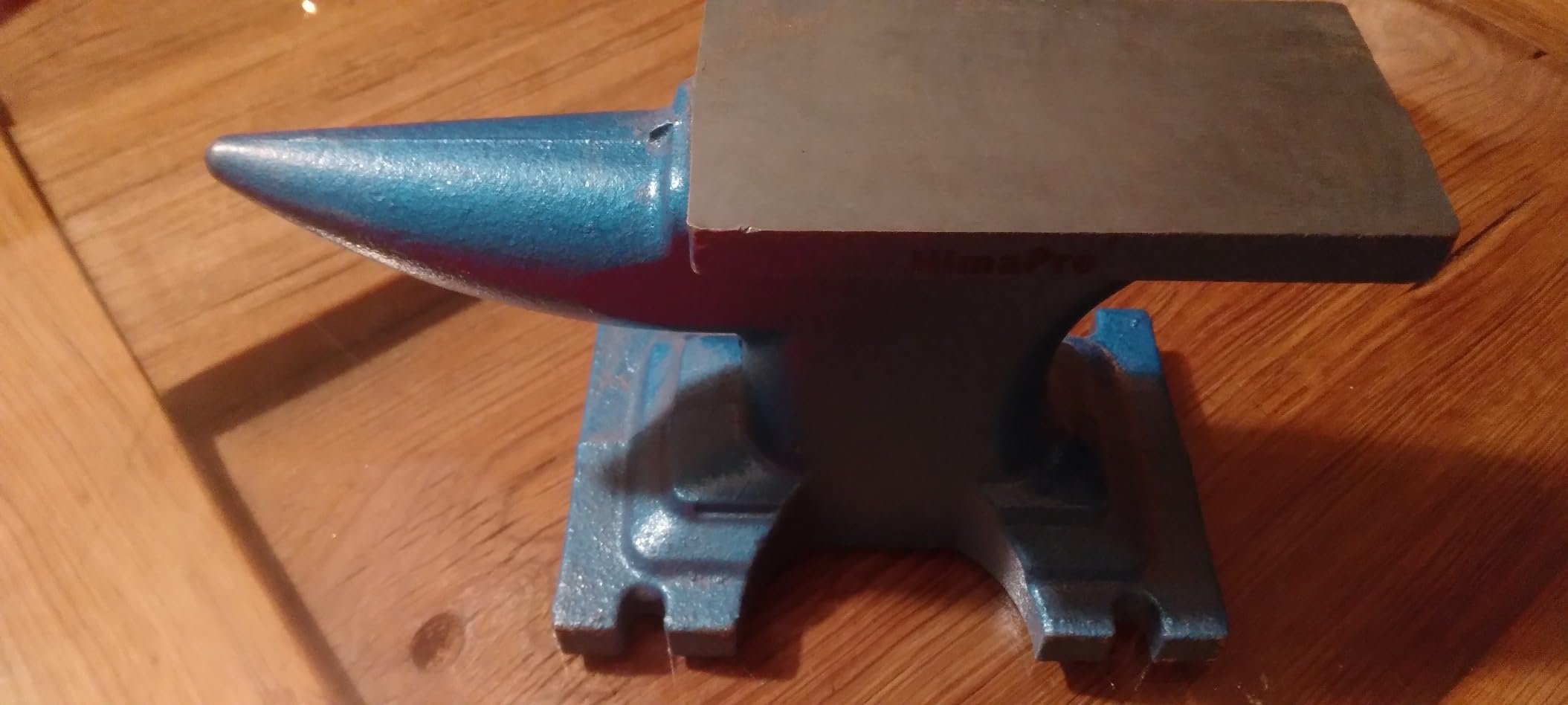 HimaPro Single Horn Anvil for Blacksmith Blue - Cast Iron Anvil - A Wonderful Tool for Jewelry Making and Metal Stamping (24 LBS) customer photo 1