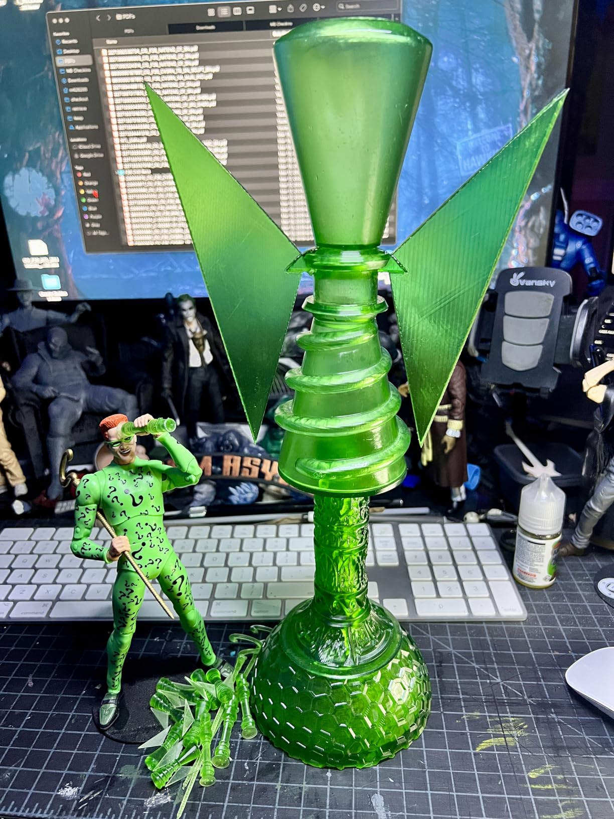 ANYCUBIC Upgraded 8K 3D Printer Resin, 3D Printing Resin with High Precision and Quick Curing & Excellent Fluidity for LCD 4K/6K/8K/12K 3D Printing (HD Grey, 1kg) customer photo 1