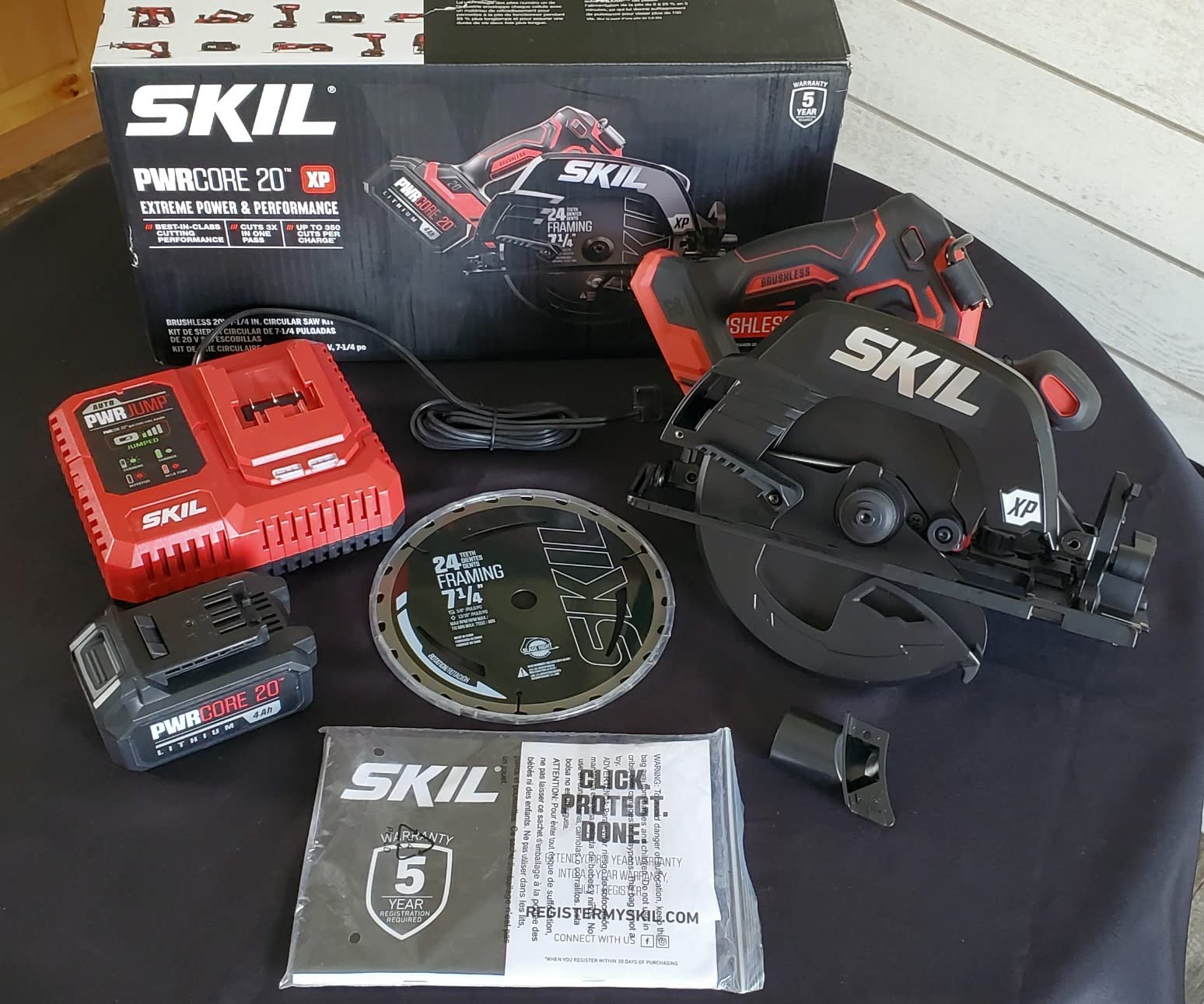 SKIL PWR CORE 20 Brushless 20V 7-1/4