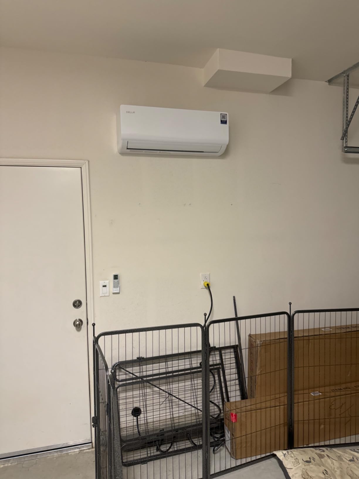 Della Vario Series 12000 BTU Mini Split AC, Work with Alexa and Wifi, 20.5 SEER2 Cools Up to 550 Sq.Ft, Energy Efficient, 115V Ductless Inverter System, Pre-Charged Heat Pump and 16.4ft Kits customer photo 1