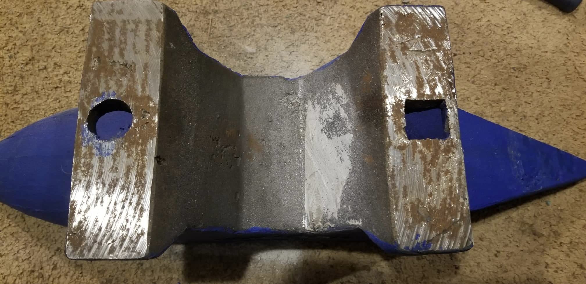 VEVOR Single Horn Anvil - 132Lbs Cast Steel Anvil for Blacksmiths & Jewelers - Durable & Robust Metal Working Tool customer photo 2