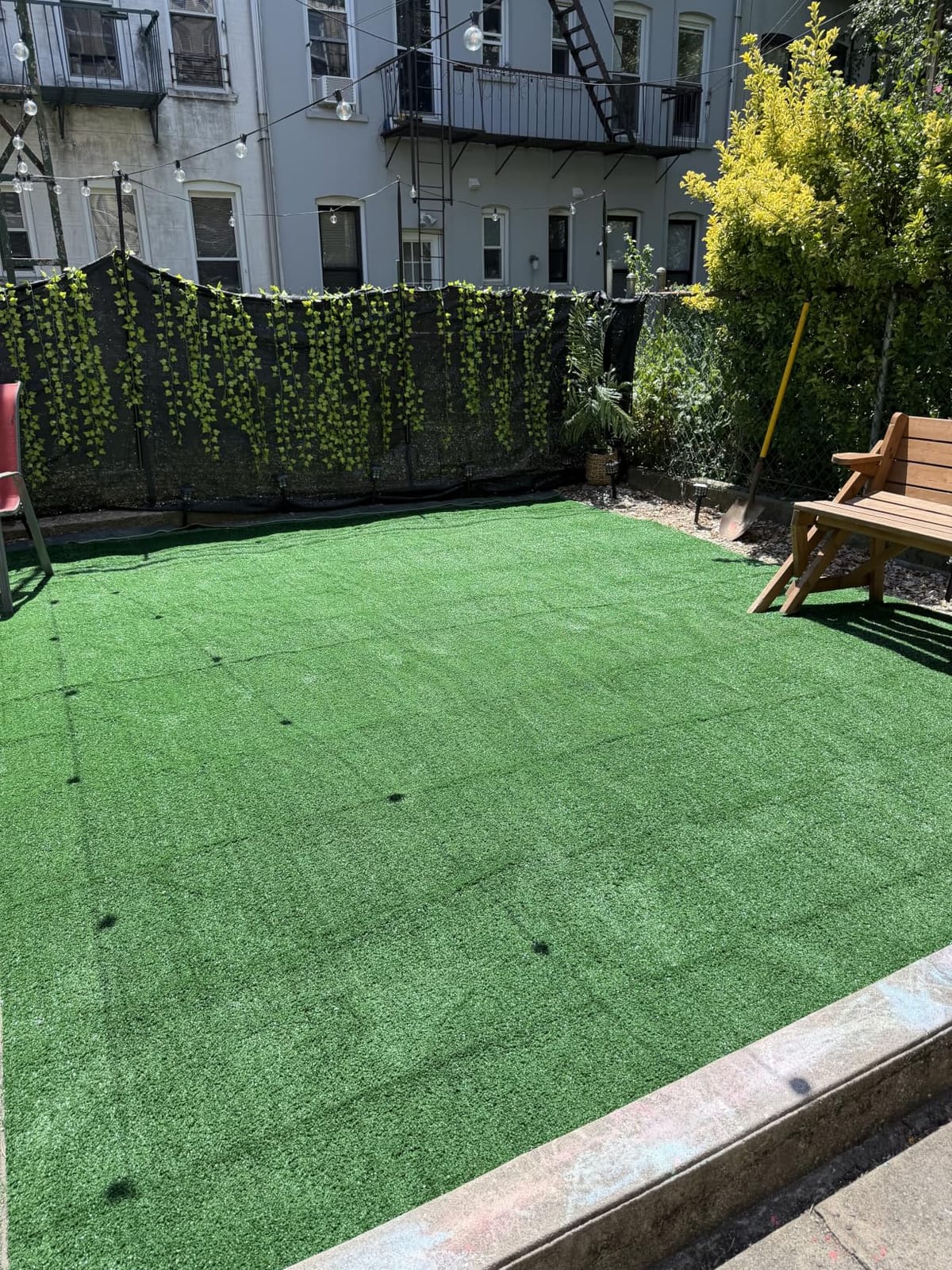 Garland Rug Artificial Grass 7 Ft. X 10 Ft. Large Indoor/Outdoor Area Rug Green - Lush Green, Durable, and Low-Maintenance for Patios, Lawns, and More customer photo 1