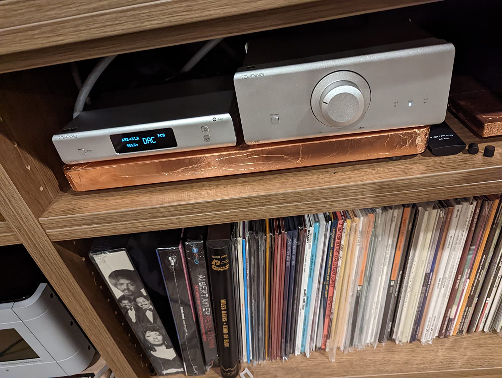 Topping LA90 Discrete NFCA Power Amplifier 120Wx2 High Power AMP, 3 x XLR/TRS Inputs, Selectable Stereo/Mono Mode, VOL/Bypass Mode, Used with D90SE A90 Discrete Pre90 (Silver) customer photo 1