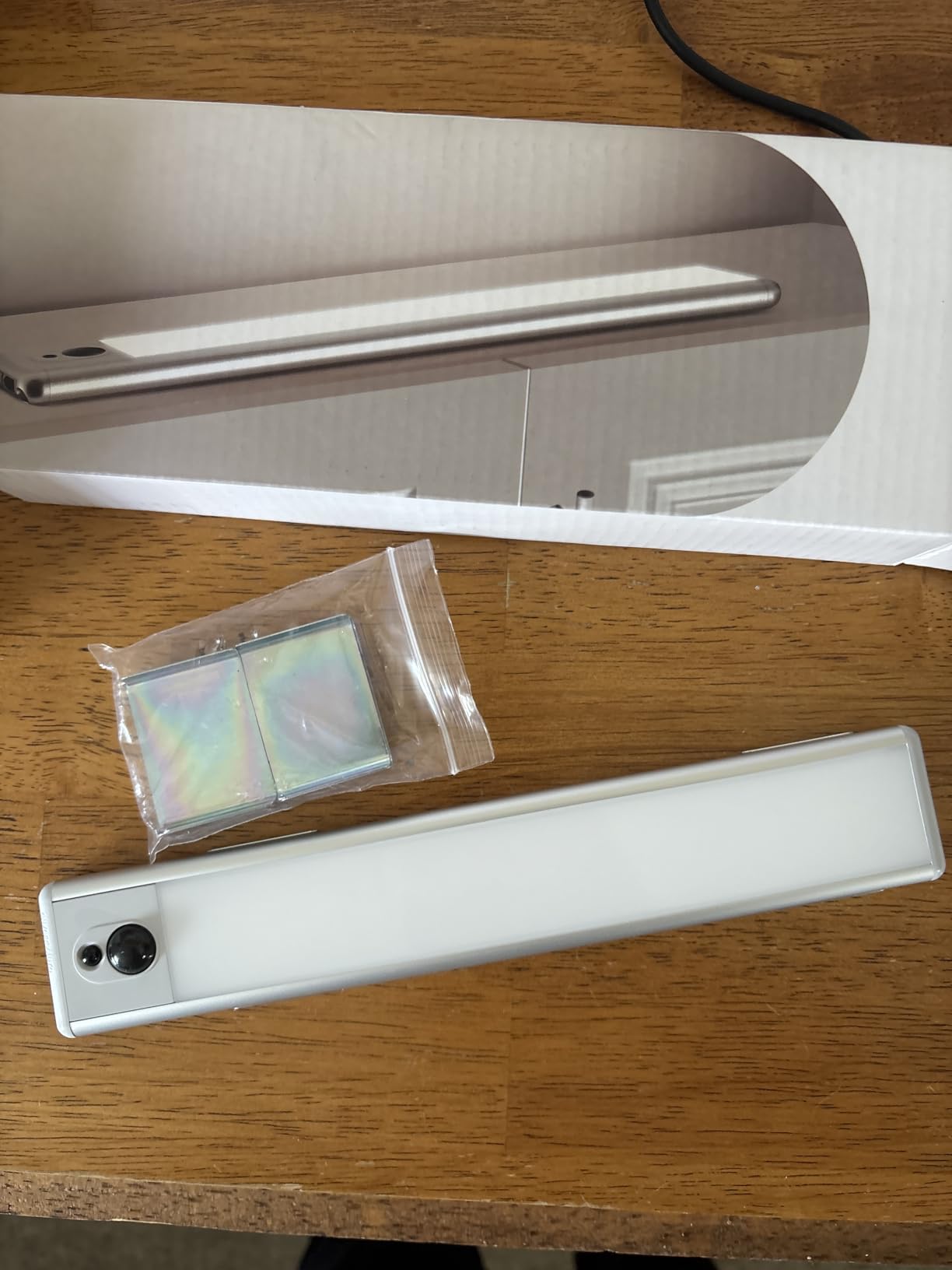EZVALO 5-Pack Under Cabinet Lighting, 2400mAh Motion Sensor Light, LED Closet Lights Wireless, 6500K Dimmable, Timer, Magnetic, with Remote Control for Kitchen, Closet, Stair customer photo 1