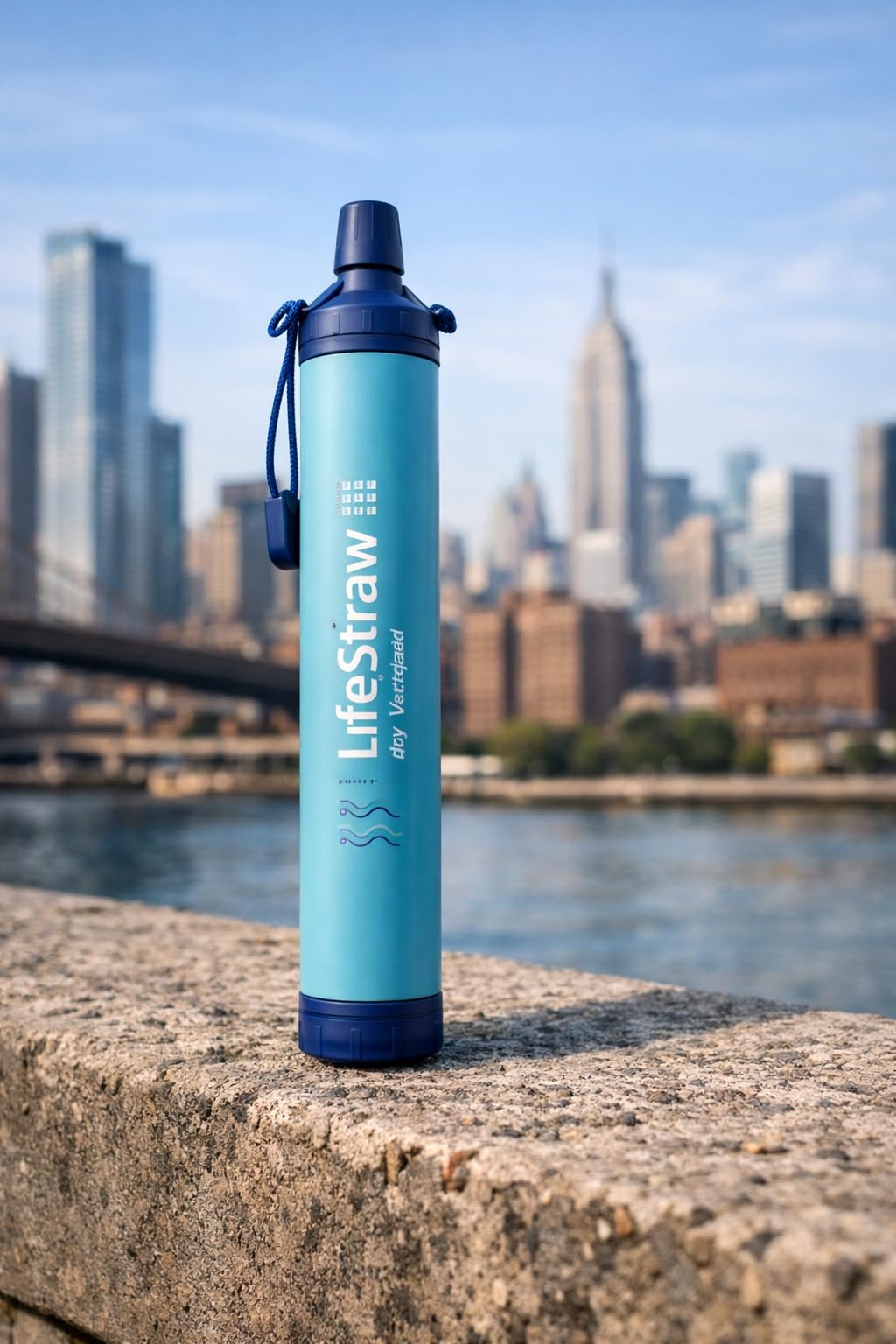 LifeStraw Peak Series - Solo Personal Water Filter for Hiking, Camping, Travel, Survival and Emergency preparedness. Removes Bacteria, parasites and microplastics. customer photo 1