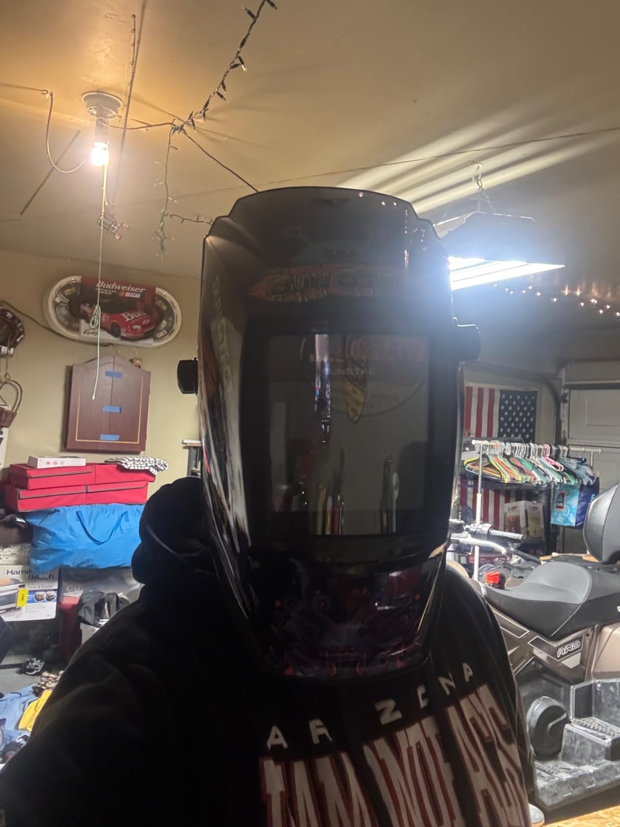 Sunstac Auto-Darkening Welding Helmet with 3.94 x 3.27