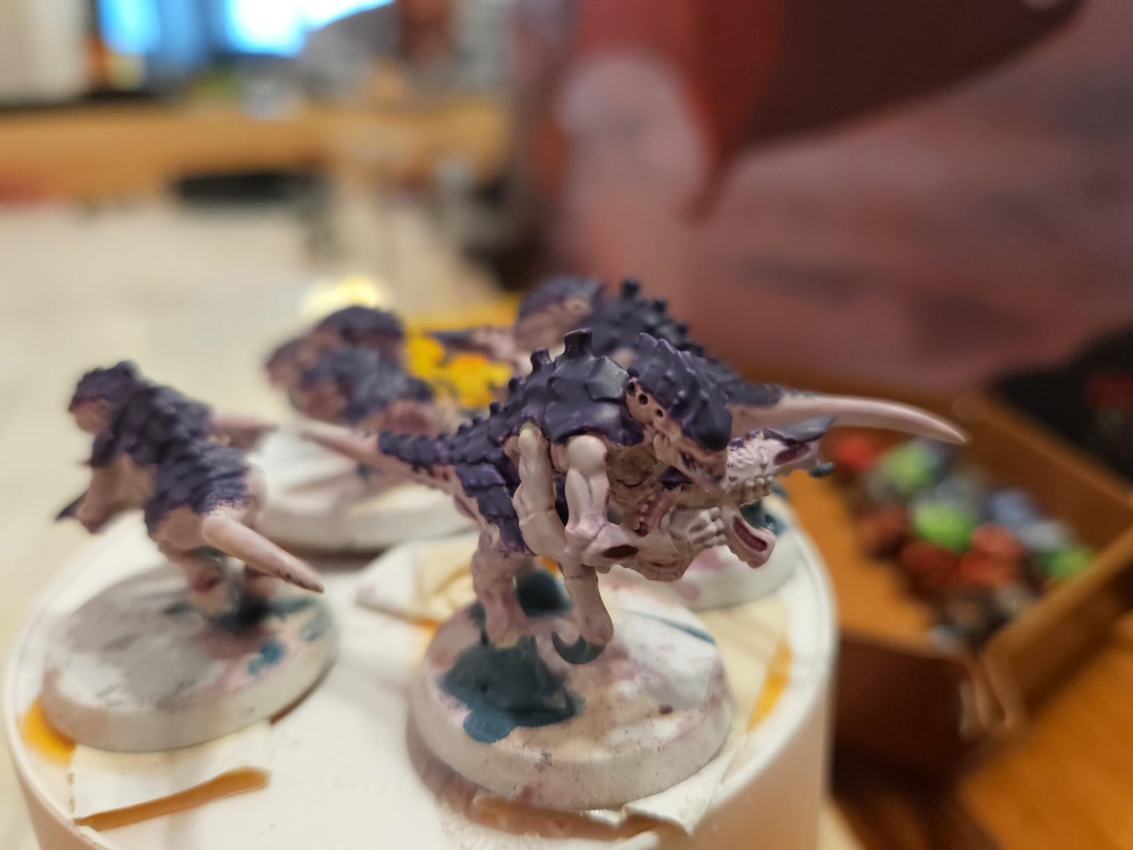 Warhammer 40K - Tyranids - Termagants and Ripper Swarm & Paints Set customer photo 1