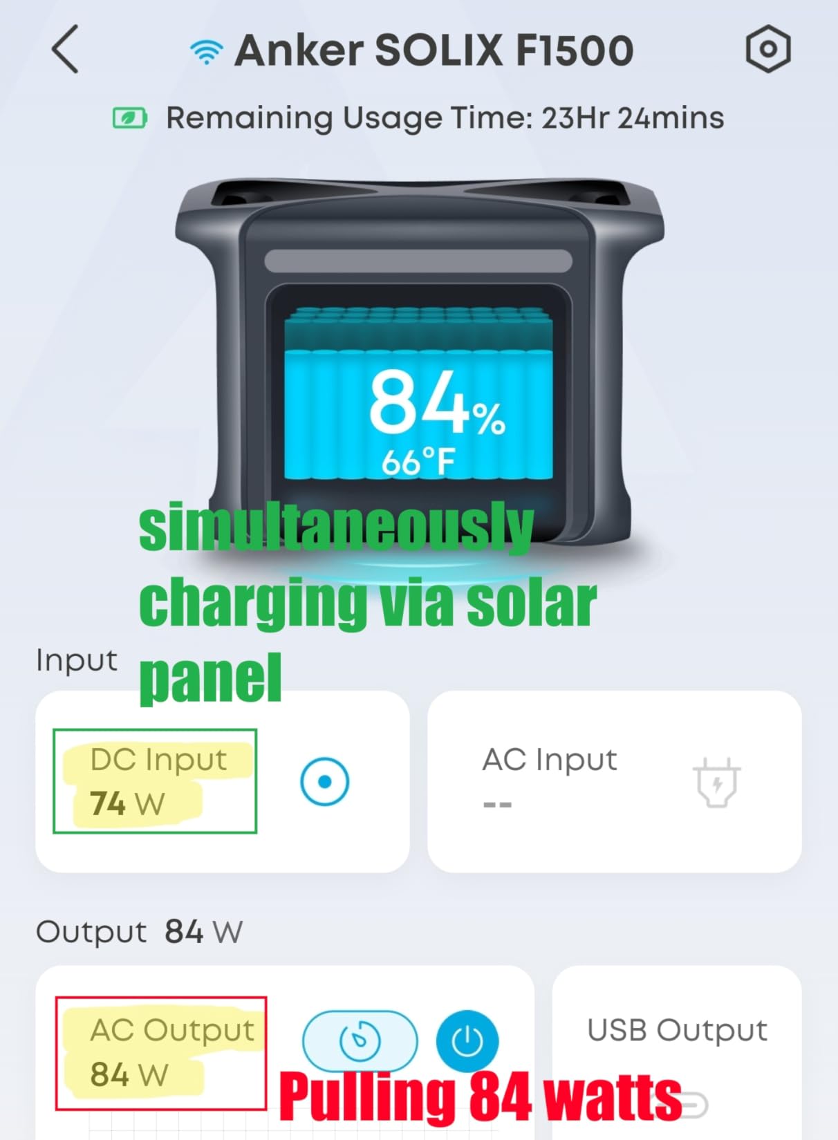 Anker SOLIX F1500 Portable Power Station, 1,536Wh, 1,800W, for Home Use | Rugged PowerHouse Design, 1,536Wh LiFePO4 Battery, 1,800W Solar Generator for Outdoor Use customer photo 2