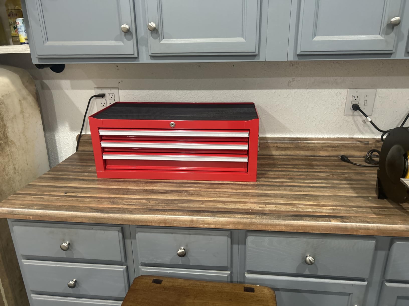 Workington Industrial 3 Drawers Portable Metal Intermediate Box, 26