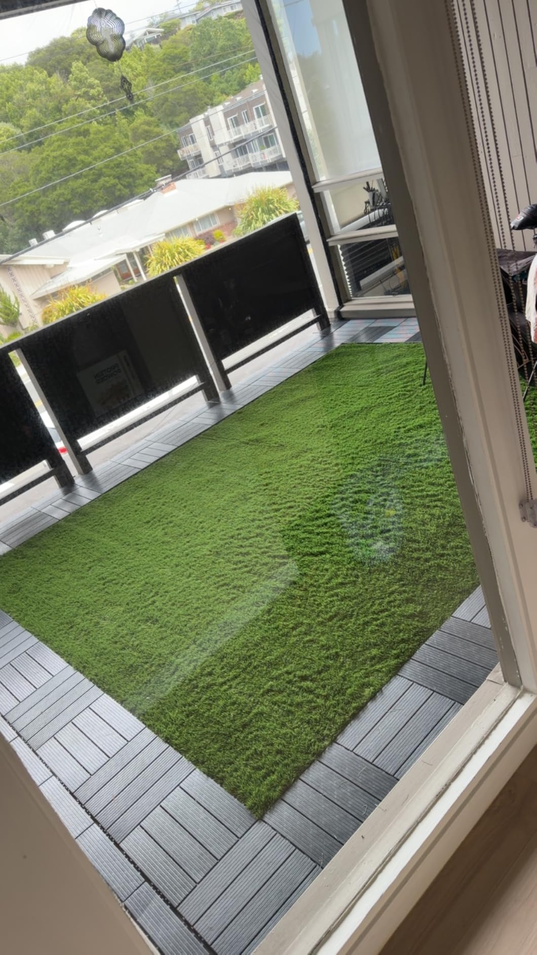 Petgrow Luxurious Artificial Grass 1.77 Inch Ultrathick Turf 7 X 15 Feet | SGS Report, Custom Size, With Drainage Holes Indoor Outdoor Dog Pee Fake Faux Grass, Garden Landscape Patio Synthetic Grass Rug customer photo 1