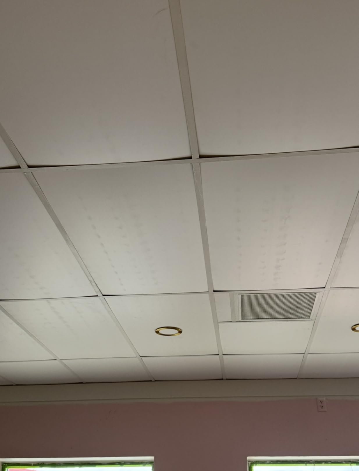 STICKGOO Drop Ceiling Tiles 2ft x 4ft, White Smooth Ceiling Tile 24 x 48in, Waterproof - Fire-Rated to Prevent Breakage Cover 80 Sq. Ft, Pack of 10 PVC Tiles customer photo 2
