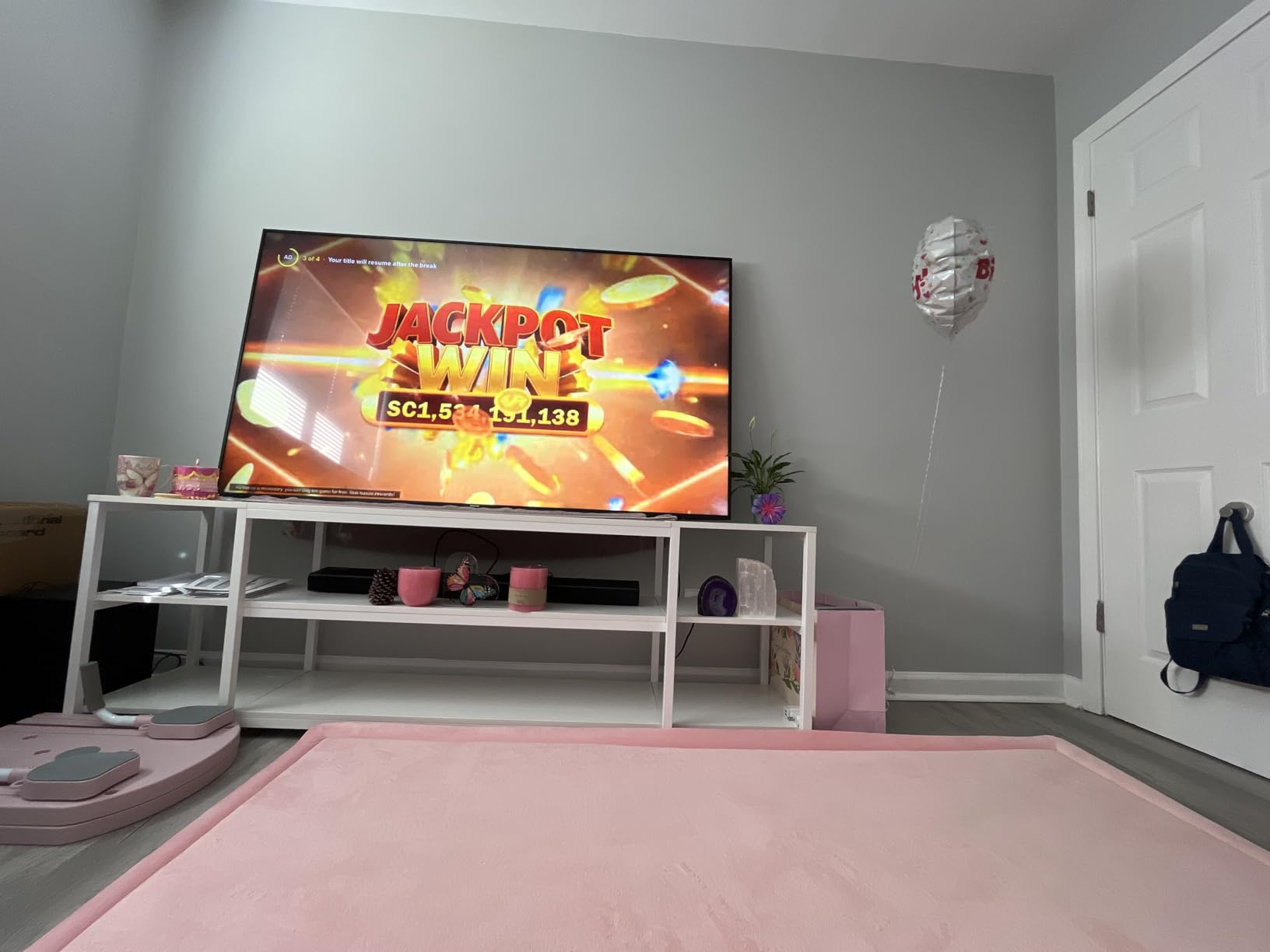 85 inch TV Stand, Entertainment Center for 70 75 80 85