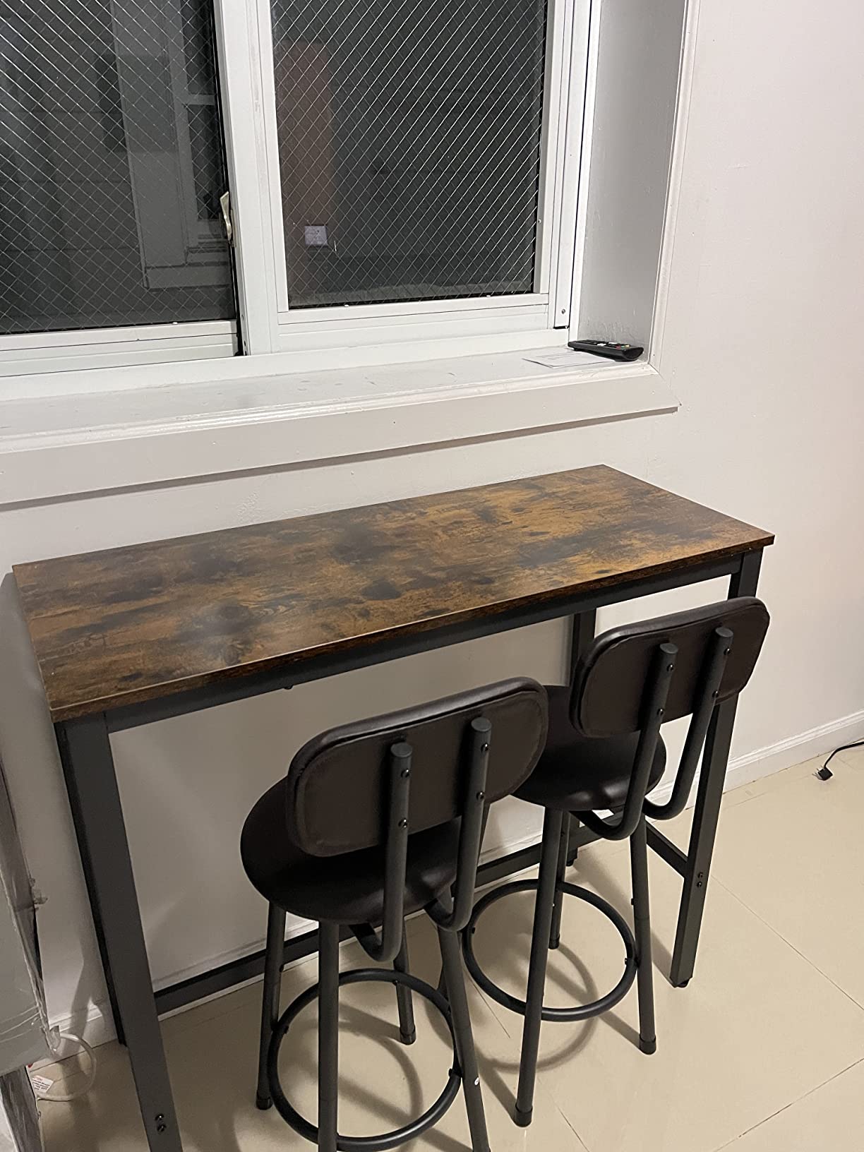 AWQM 3 Piece Bar Table Set of 2,39.3