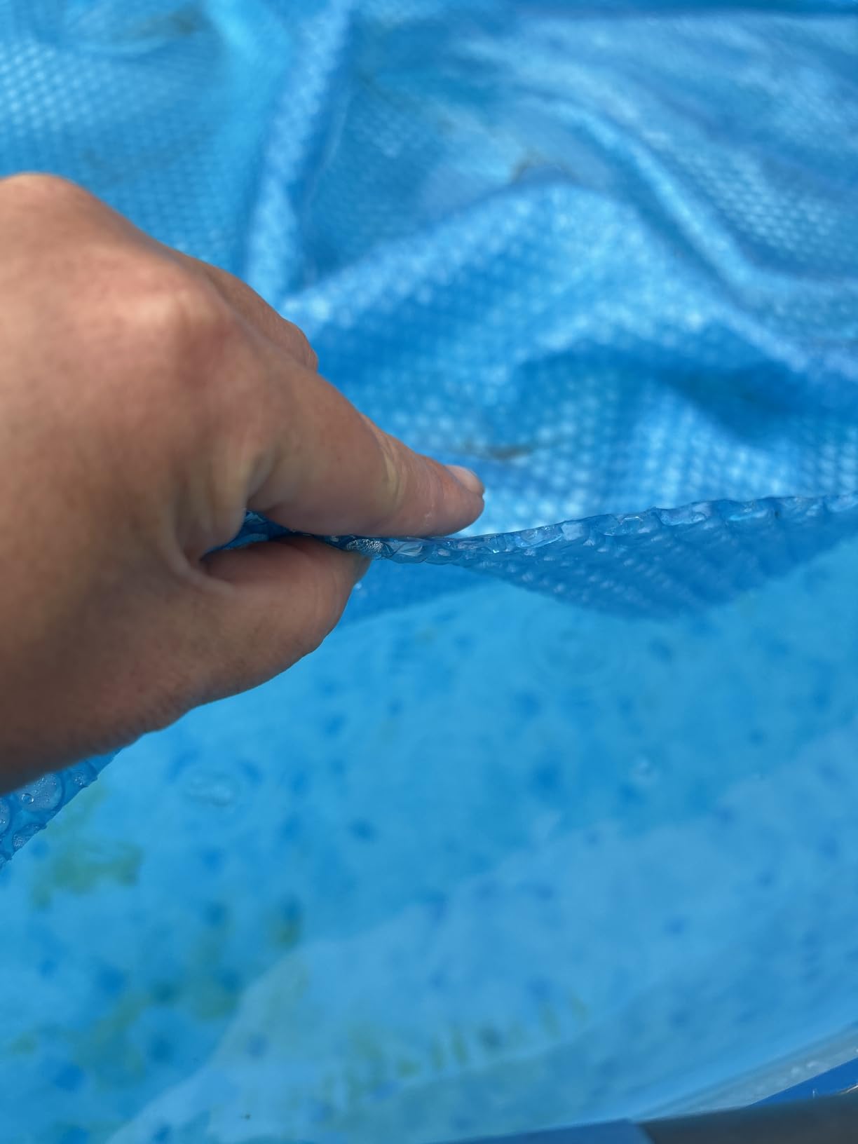 Bestway Round 13ft 8in Solar Pool Cover for Above Ground Pool, Cover Only | Fits Frame and Steel Wall Models, Solar Heating Protector with Outdoor Leaf & Debris Protection customer photo 1