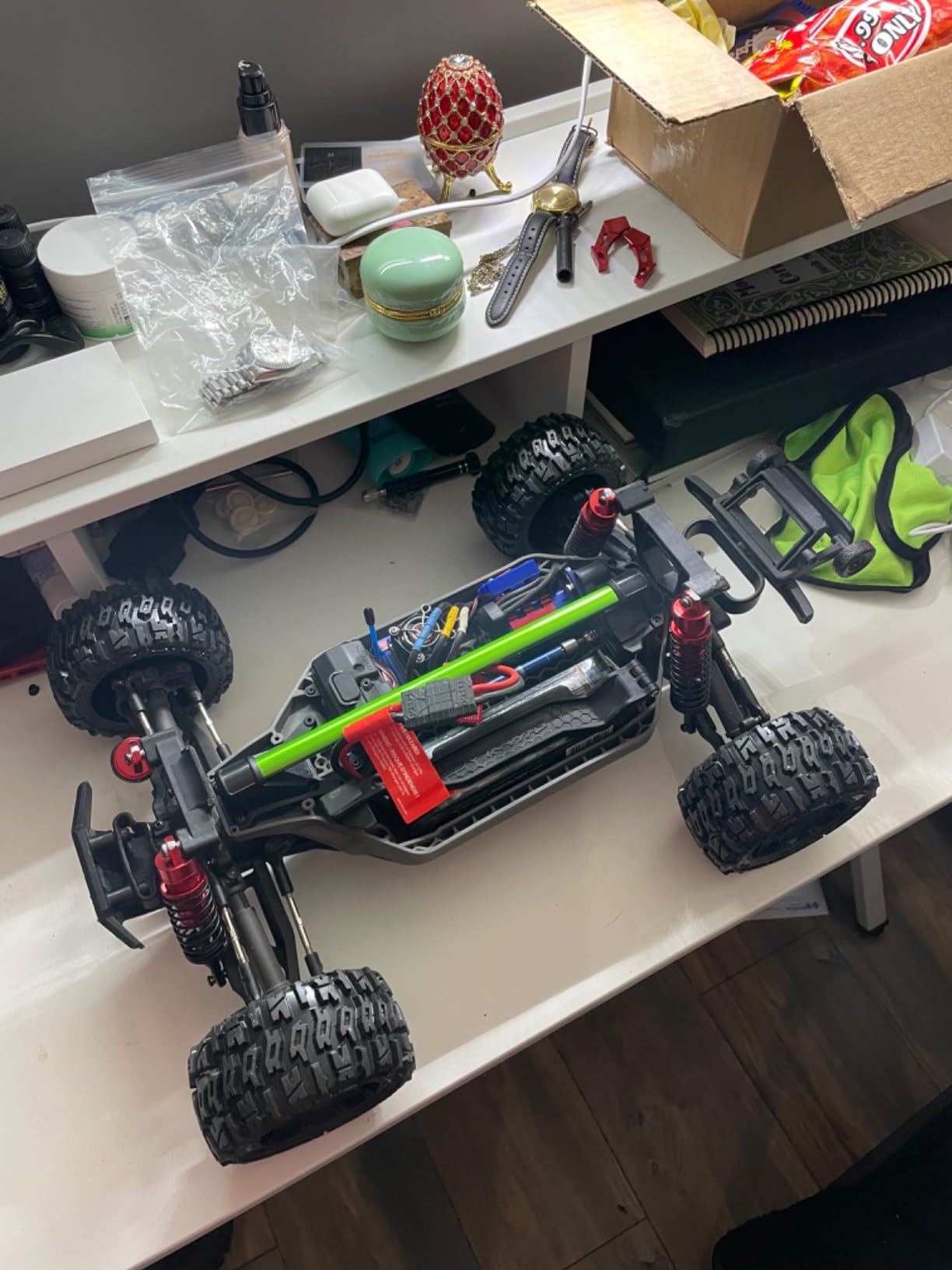 Traxxas Rustler 4x4 Ultimate VXL Blue 1/10 RTR Stadium Truck customer photo 2