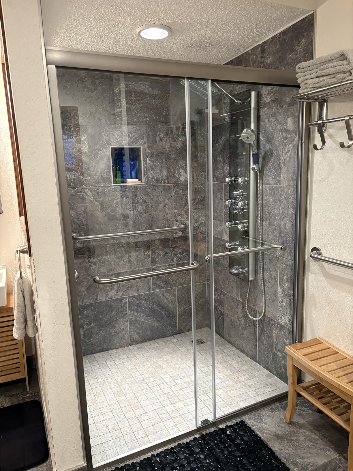 GETPRO Sliding Shower Door 57-60