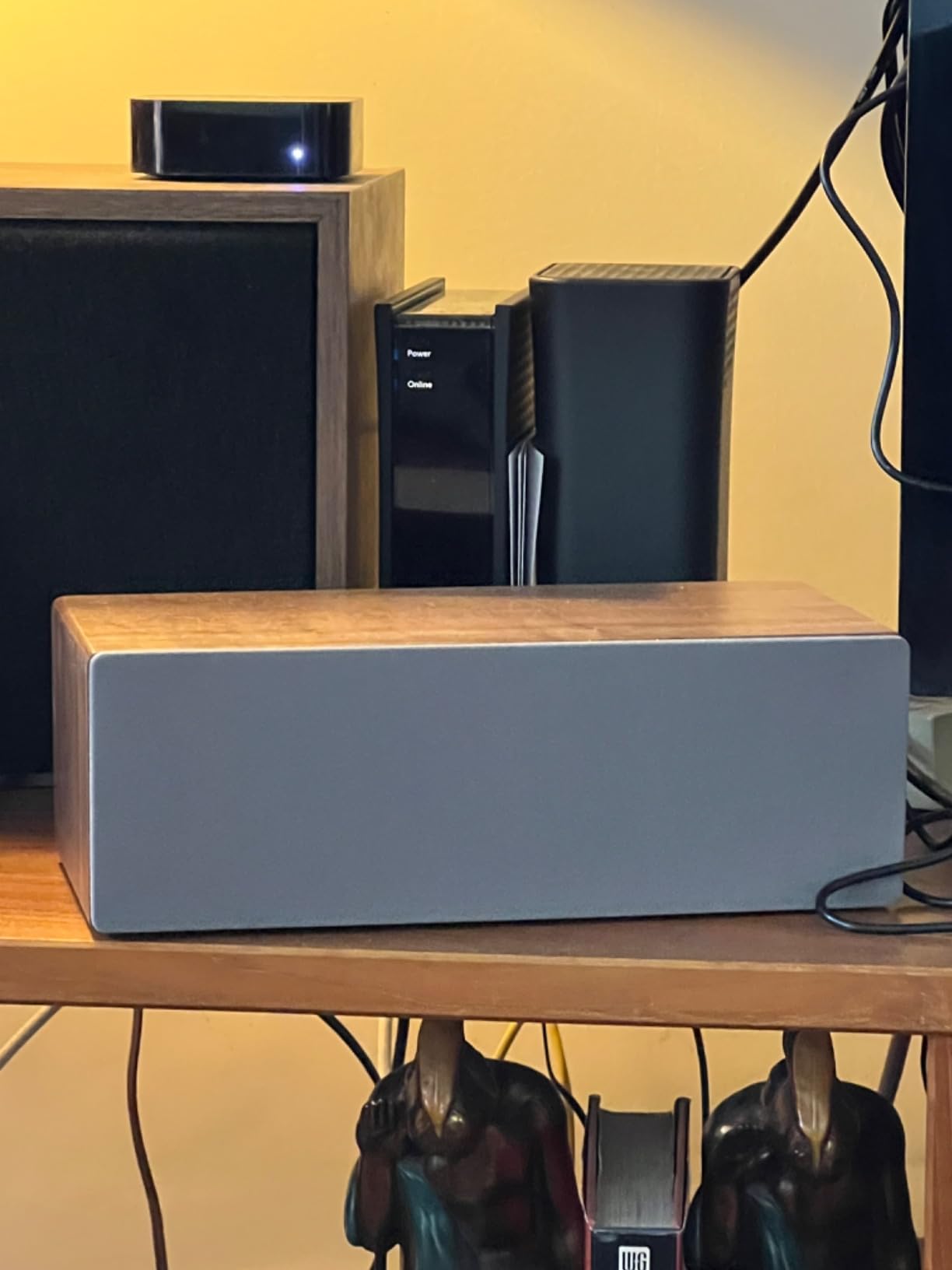 Audioengine A2 AIO (B2) Bluetooth Speaker - Premium Wireless Home Speaker for Music Streaming from Phone, Tablet and Computer - White customer photo 1