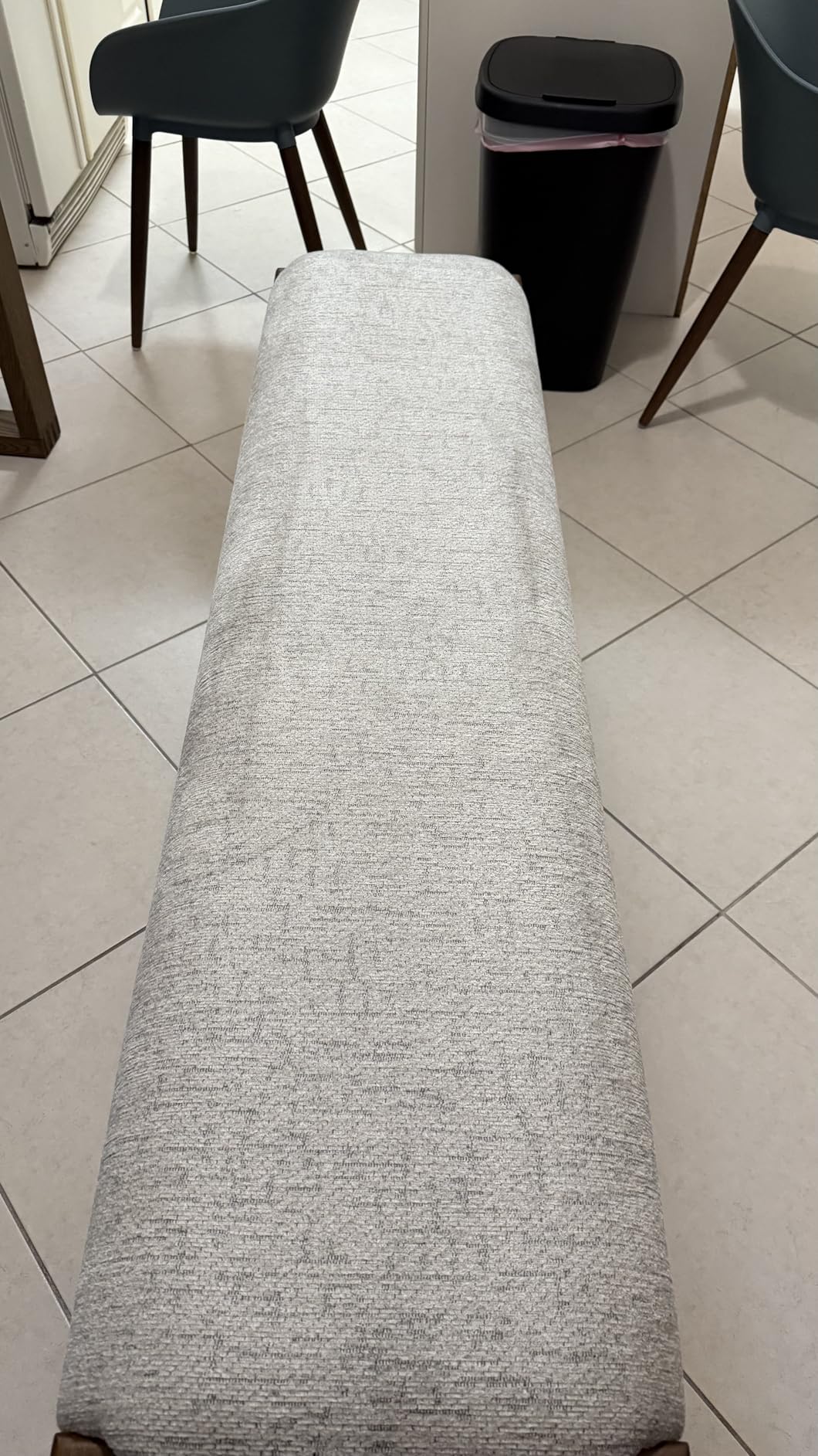 Signature Design by Ashley Cabalynn Farmhouse Upholstered Dining Bench, 63.5