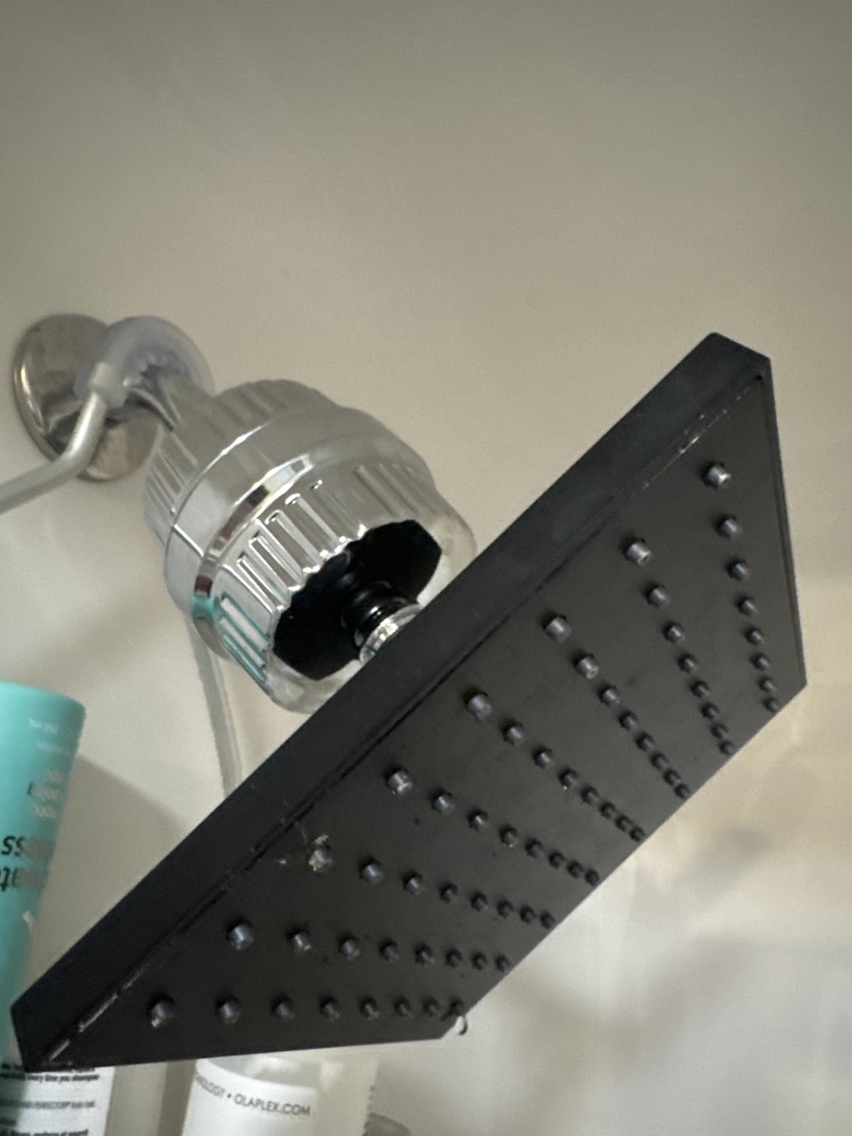 Cobbe High Pressure Filtered Shower Head Combo, Rain Shower Head with 20 Stage Shower Head Filter for Hard Water - Adjustable Replacement Remove Chlorine and Harmful Substances, Matte Black customer photo 1