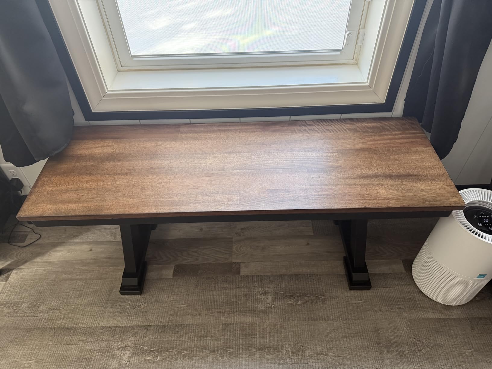 Signature Design by Ashley 1-Piece Wood Dining Bench, 48