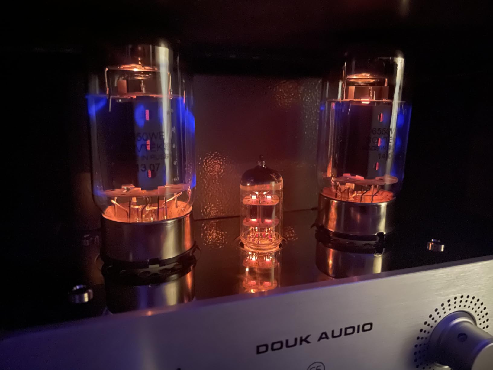 Douk Audio F5 Pure Class A HiFi Vacuum Tube Amplifier - Single-Ended Stereo Amp for Home Audio System with RCA Inputs customer photo 2