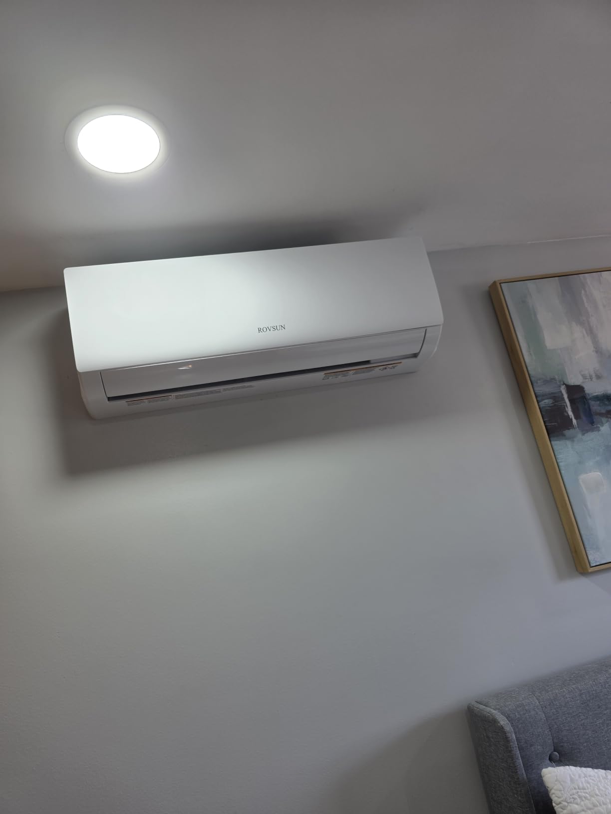 3 Zone 28000 BTU (9K/9K/9K) Mini Split AC/Heating System, 20 SEER2 Tri Zone Ductless Wall Mounted Air Conditioner with Pre-Charged Condenser, Heat Pump & 25Ft Line Set, 208-230V customer photo 2