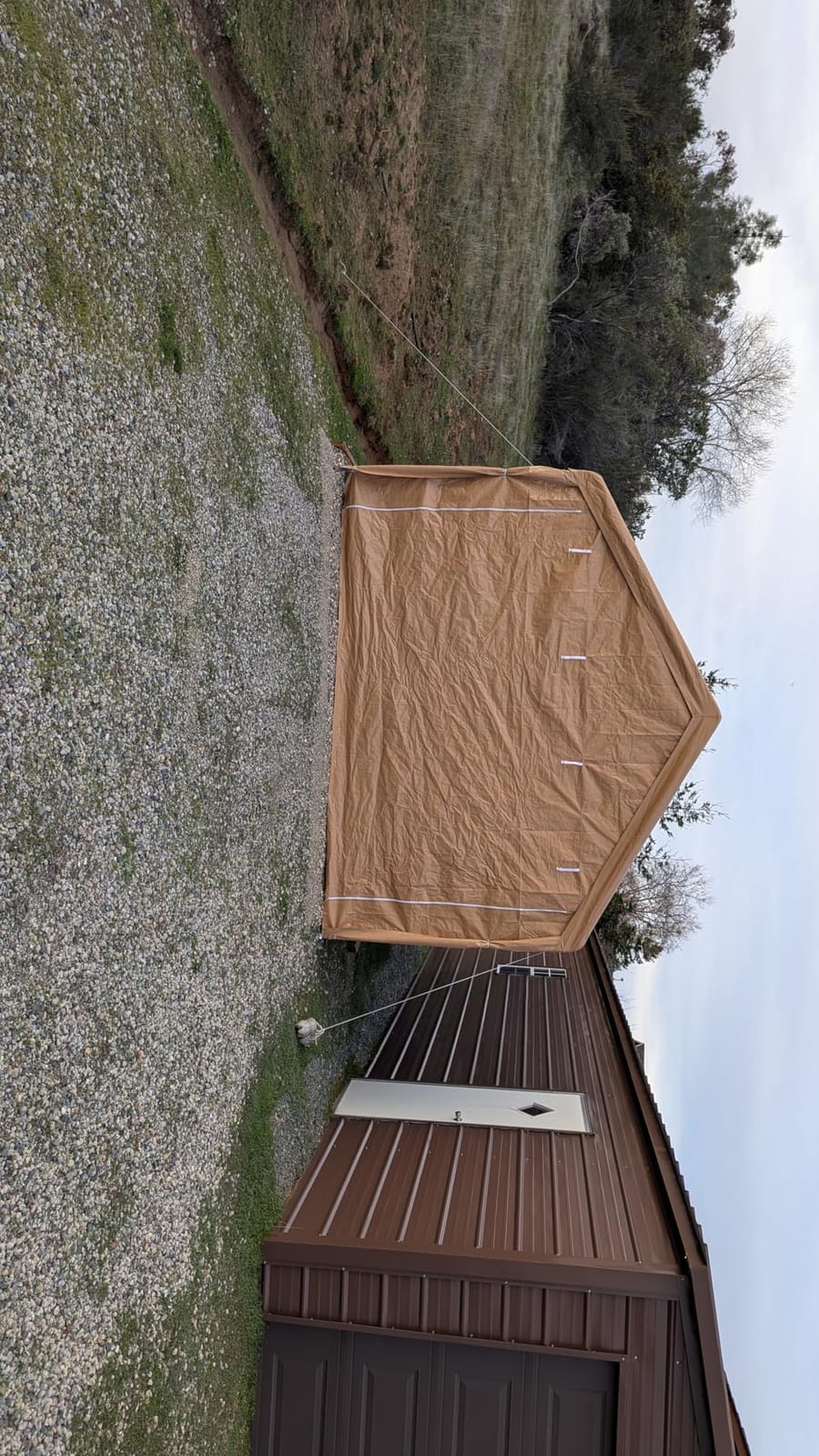 JAMFLY Carport 12x20 ft Heavy Duty Carport with Roll-up Windows, Portable Garage with Removable Sidewalls and Doors, All-Season Tarp for Car, Truck, Boat, Motorcycle, Grey customer photo 1