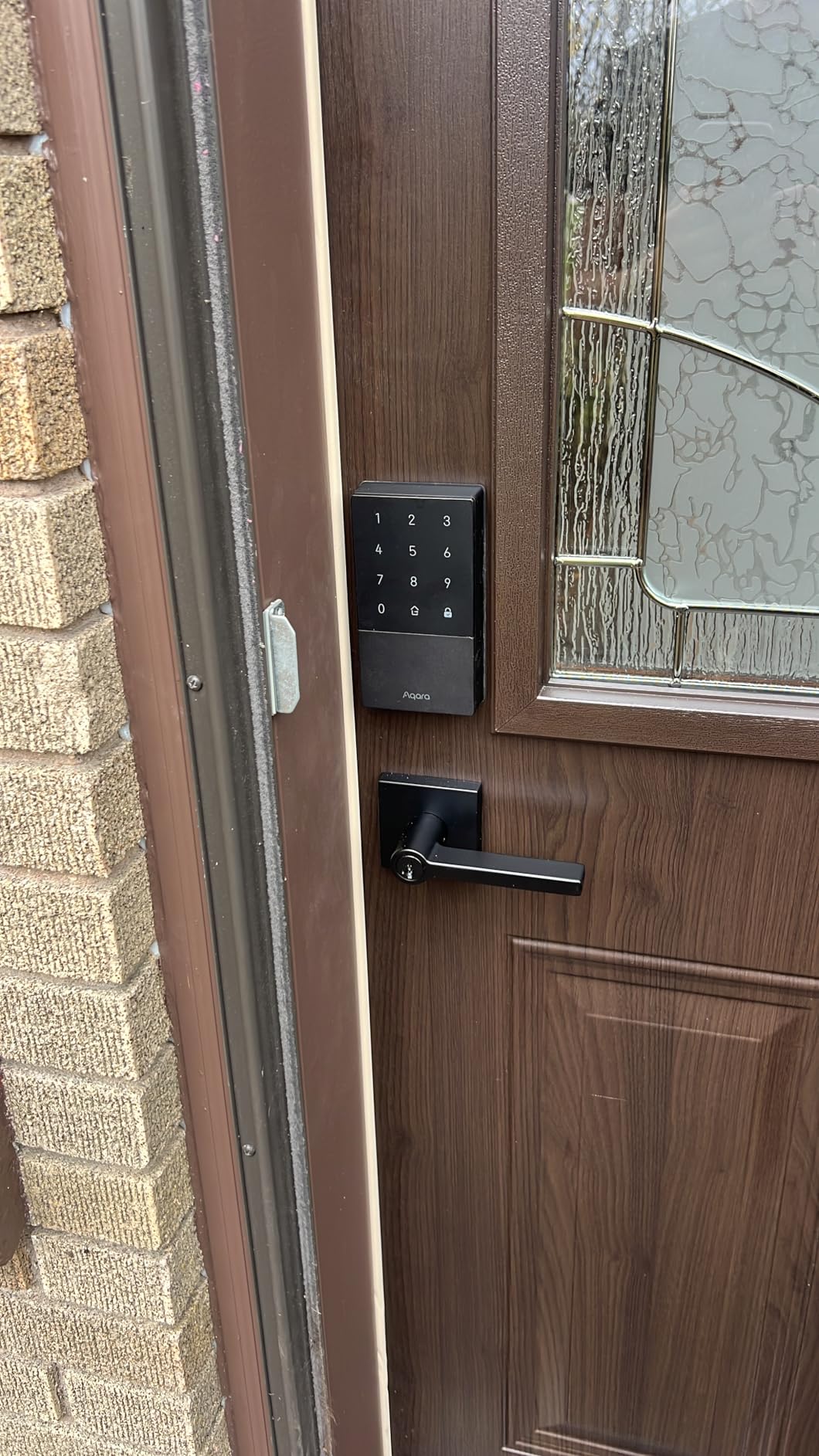 Aqara Smart Lock U50, Apple Home Key, Keyless Entry Deadbolt, Black customer photo 1