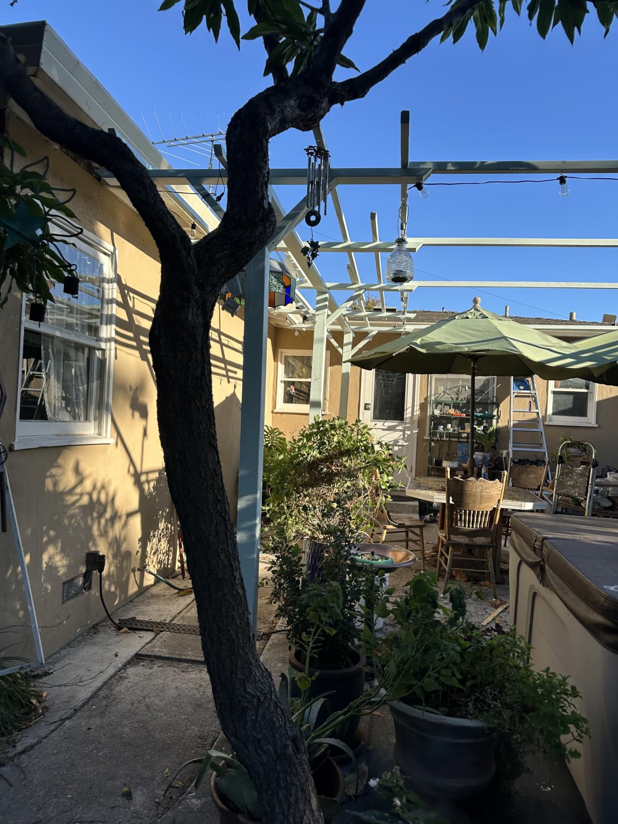 Formosa Covers - 9ft Market Patio Umbrella Replacement Canopy - 8 Ribs Top Canvas - 600D UV Protective and Water Resistant Umbrella Fabric - Premium Quality Replacement Canopy Cover ONLY (Tangerine Orange) customer photo 2
