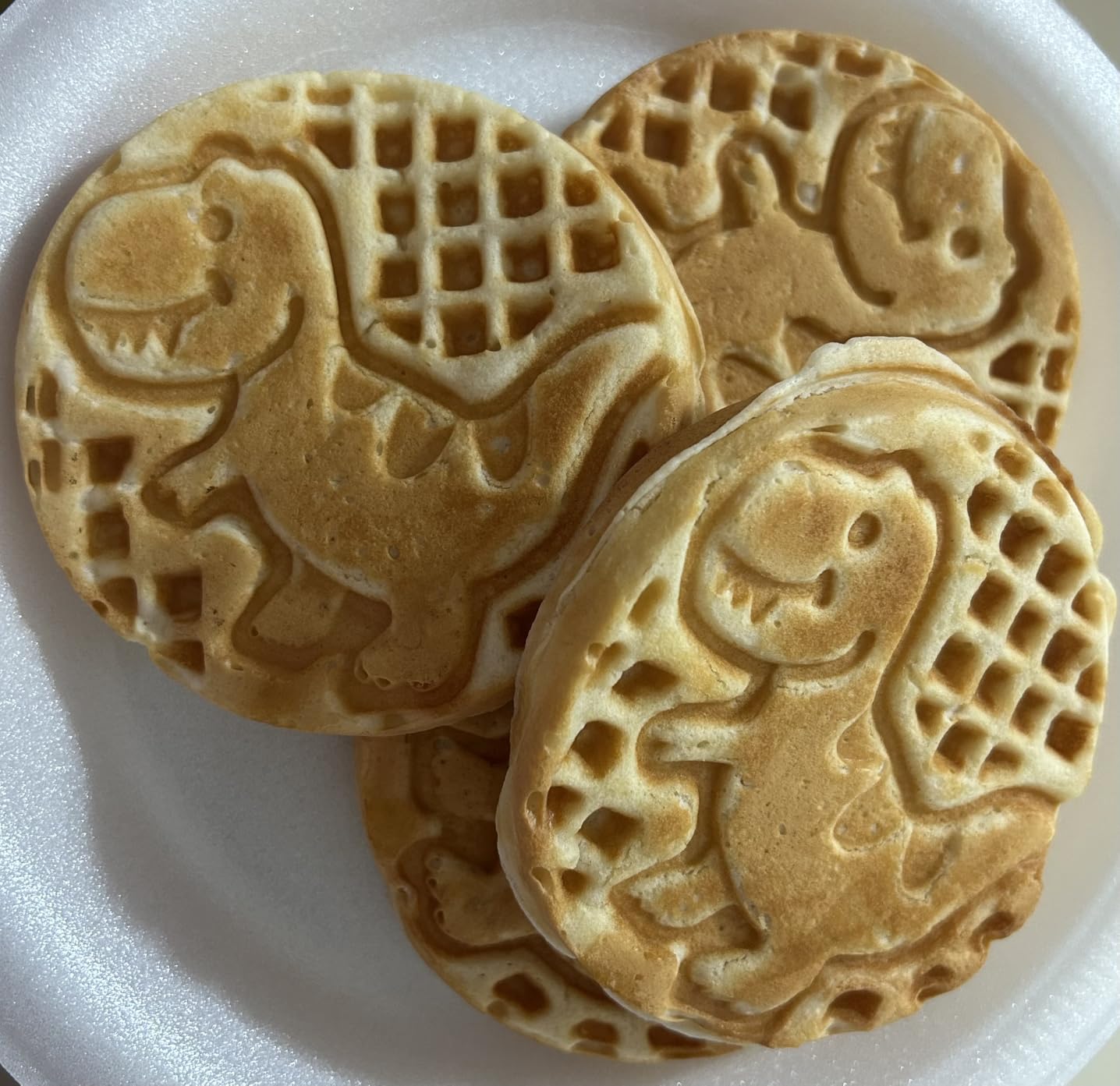 MultiMaker Mini Waffle Maker, Removable Waffle & Griddle Plates, Aqua | Mini Pancake Maker for Kids; Interchangeable Plates Cook Pancakes, Eggs, Snacks, and Fun Unicorn & Dinosaur Waffles customer photo 2