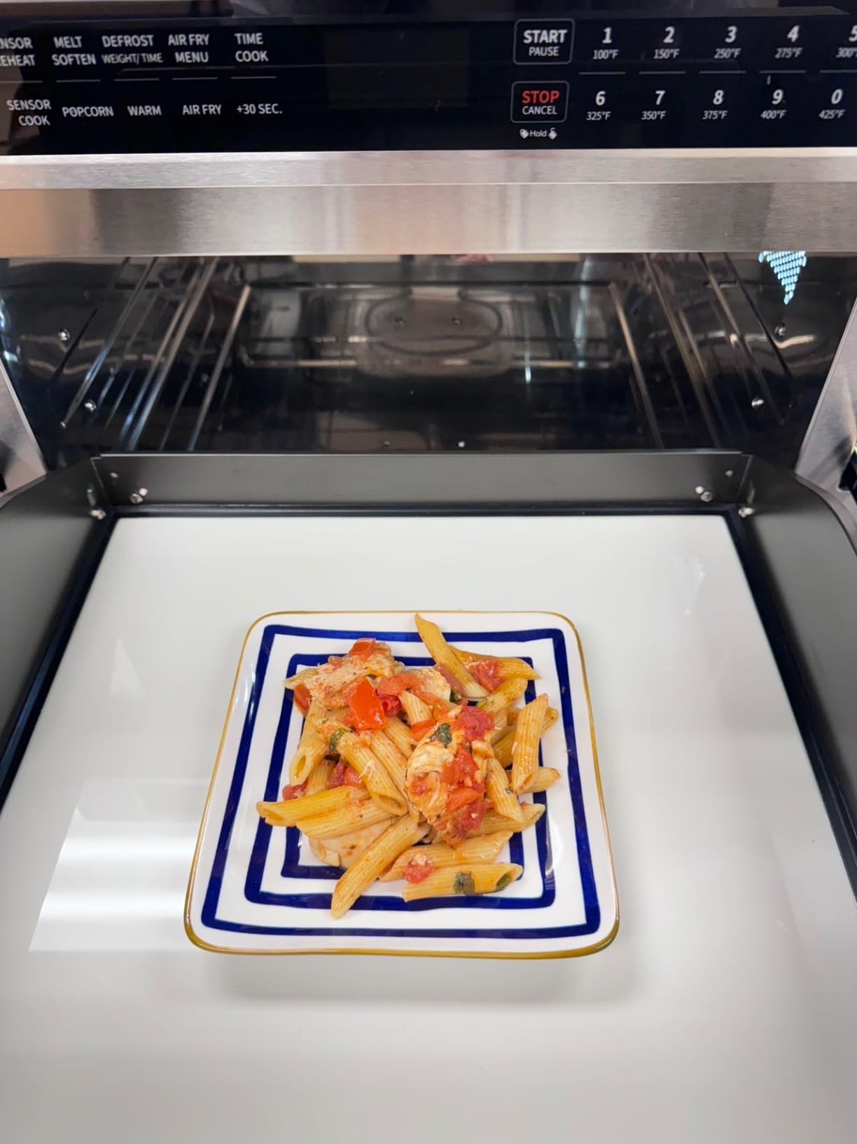 Zephyr 24 inch Built In Drawer Microwave Oven Under Cabinet, Wall Mount, Under Counter Pull Out Microwave Drawer 1.2 cu ft, Preset Cooking Options, Easy Clean Coating, 1000W customer photo 1