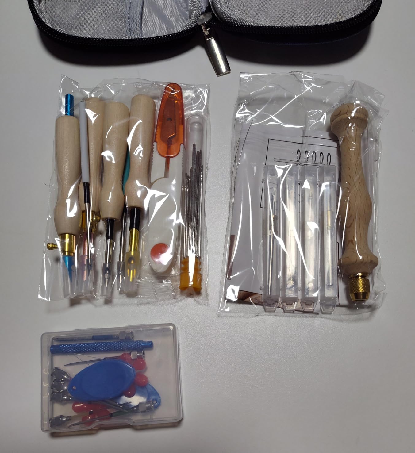 DiaWiew Punch Needle Embroidery Kit - Complete Set for Needle Punching - Includes Adjustable Punch Needle Tool and Wooden Handle Embroidery Pen Set - Ideal for Adults Beginners customer photo 2