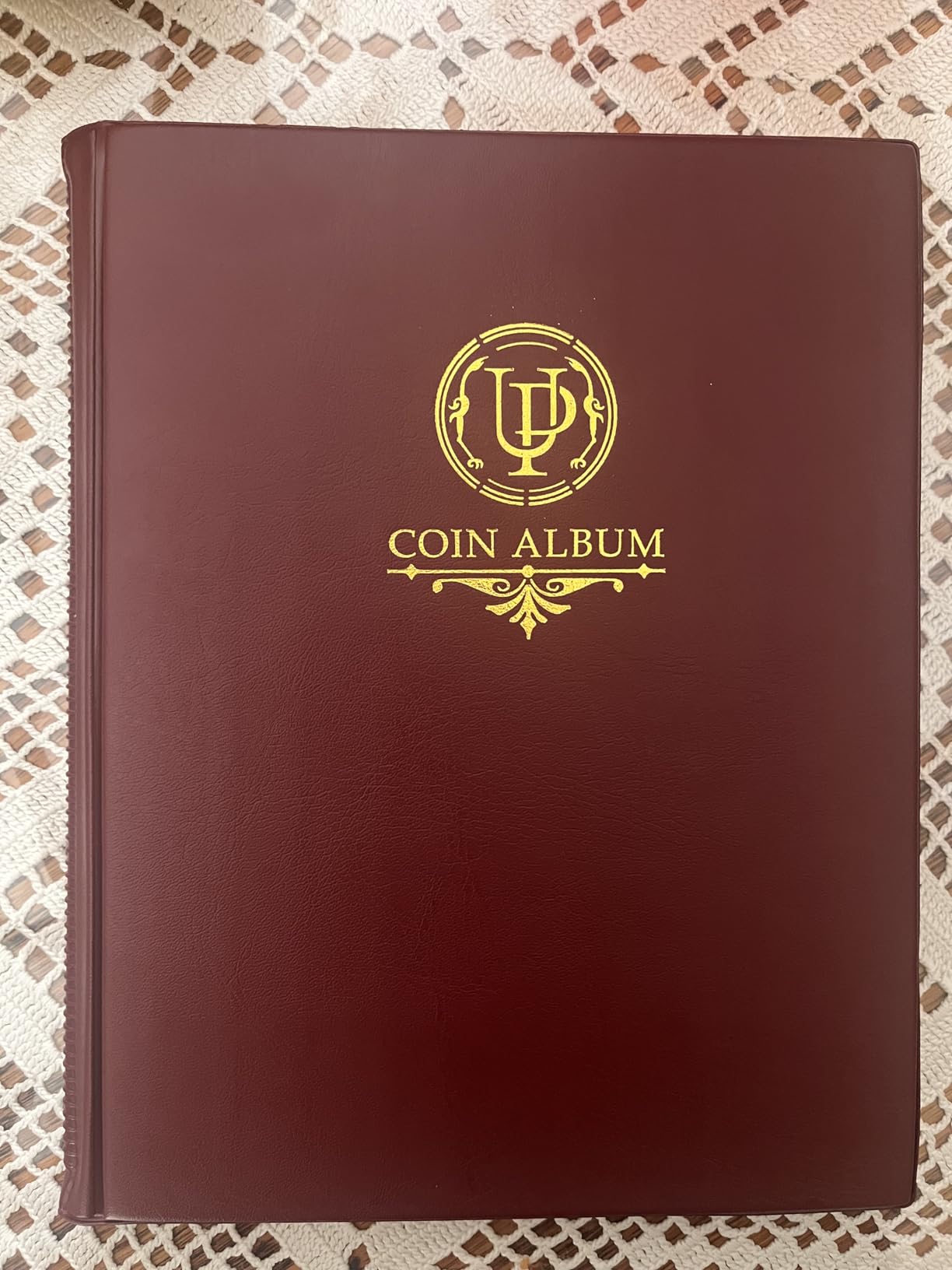 200 Pockets Coin Album - Coin Collecting Book with 10 Pages, 33x33 mm Grid Holder for Pounds Pence Cents Dollars Nickel (Black) CS48200BK customer photo 2