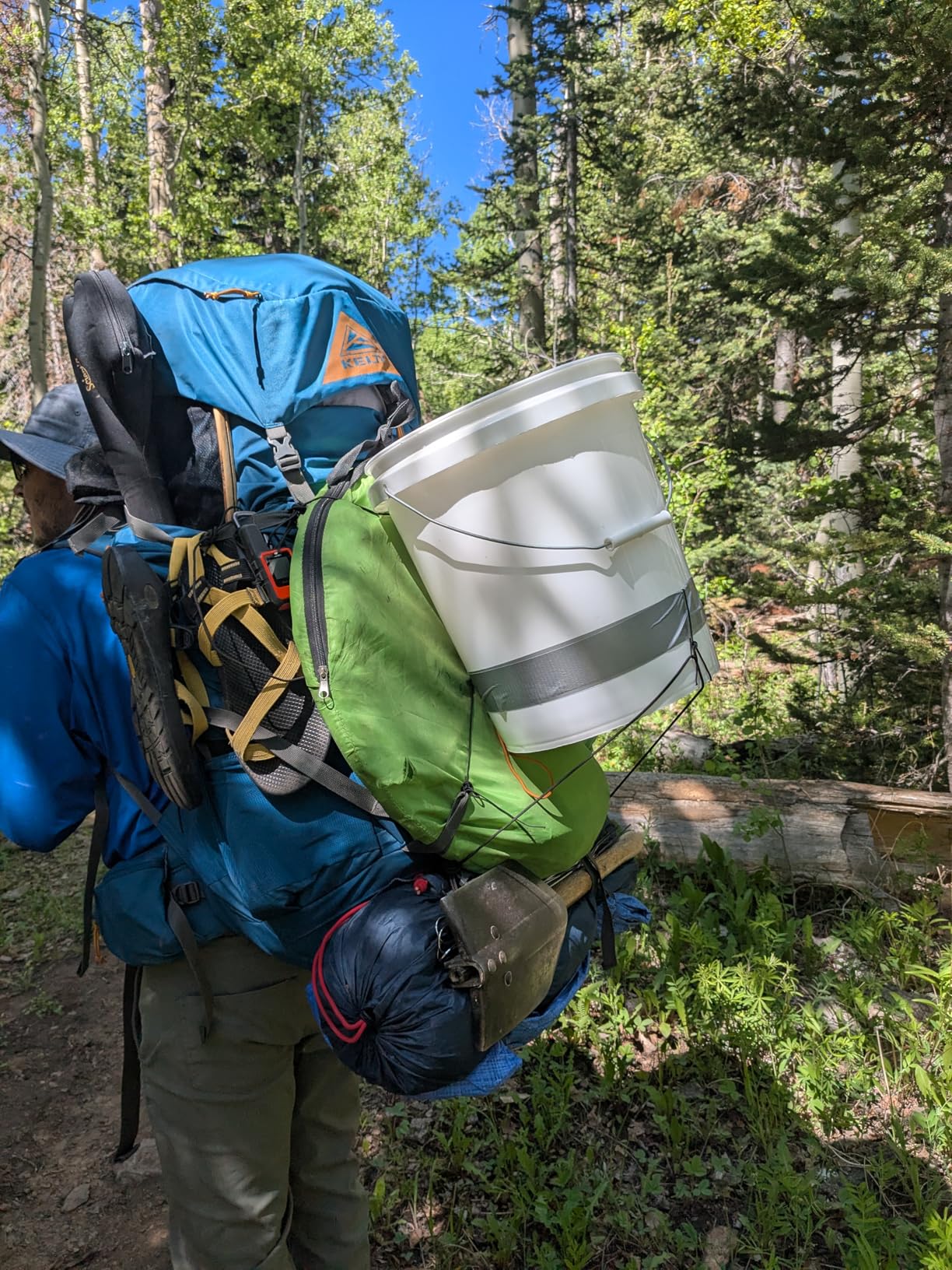 Kelty Coyote 60-105 Liter Internal Frame Backpack - Hiking, Backpacking, Travel, Adjustable Torso (105L / Black) customer photo 2